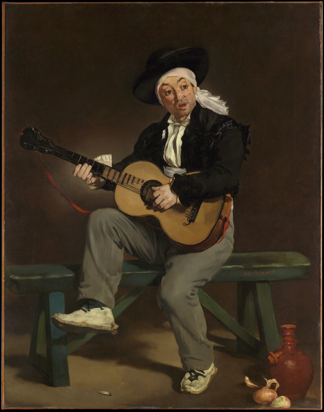 Il chitarrista spagnolo - Édouard Manet