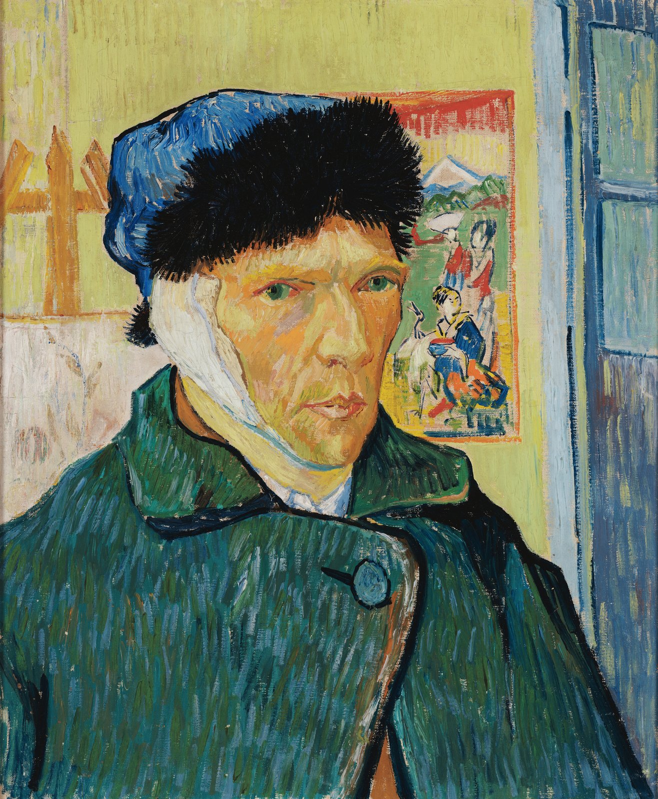 Autoritratto con l'orecchio bendato - Vincent van Gogh