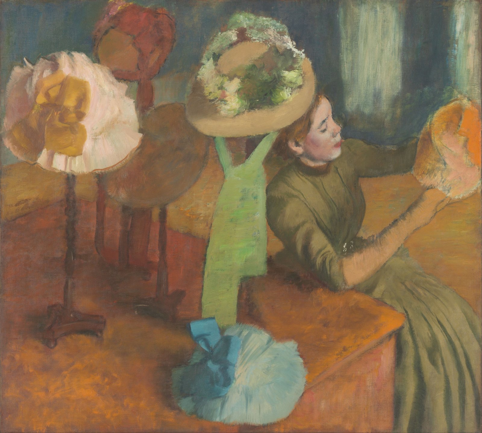 Nel negozio di cappelli - Edgar Degas