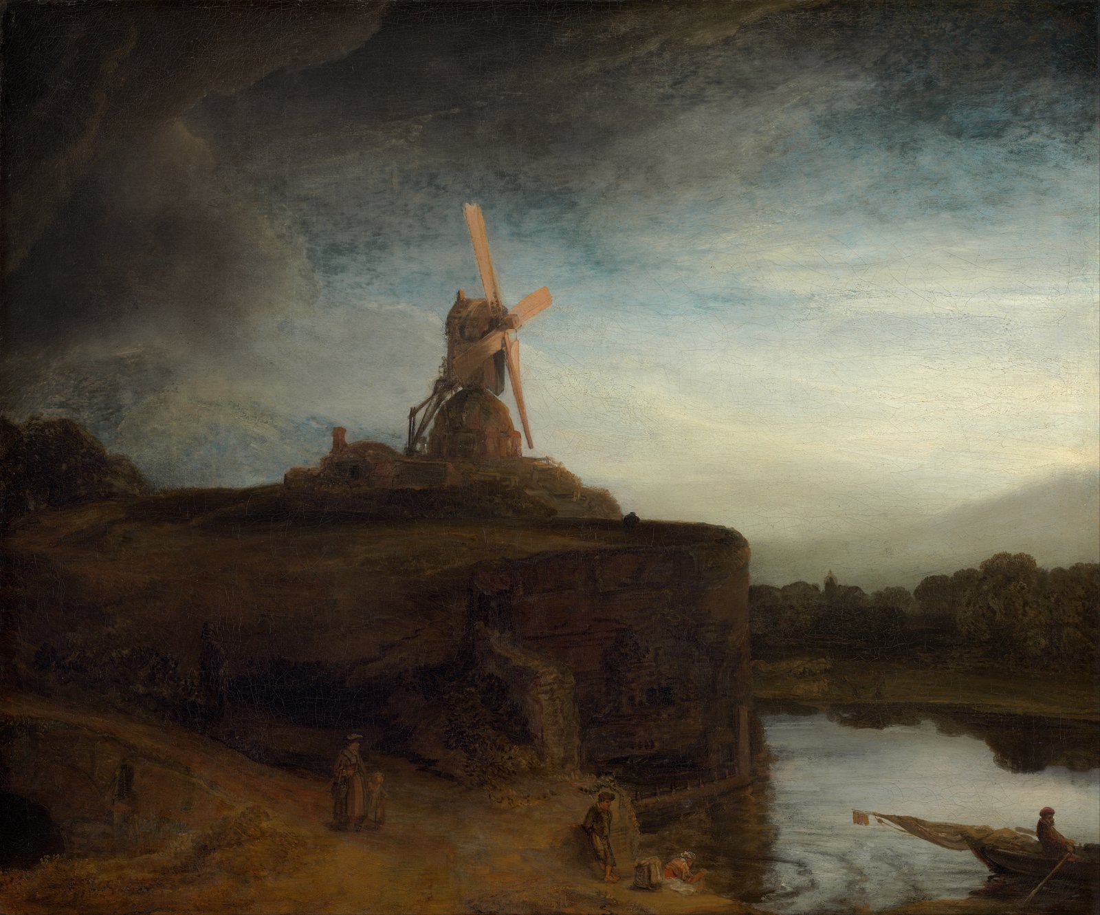 Il mulino - Rembrandt van Rijn