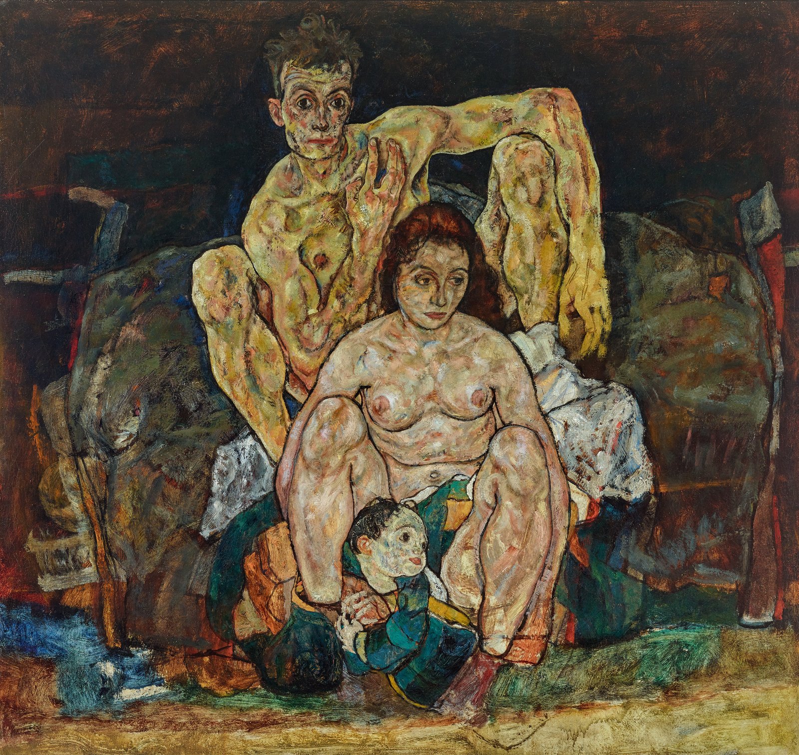 La famiglia - Egon Schiele