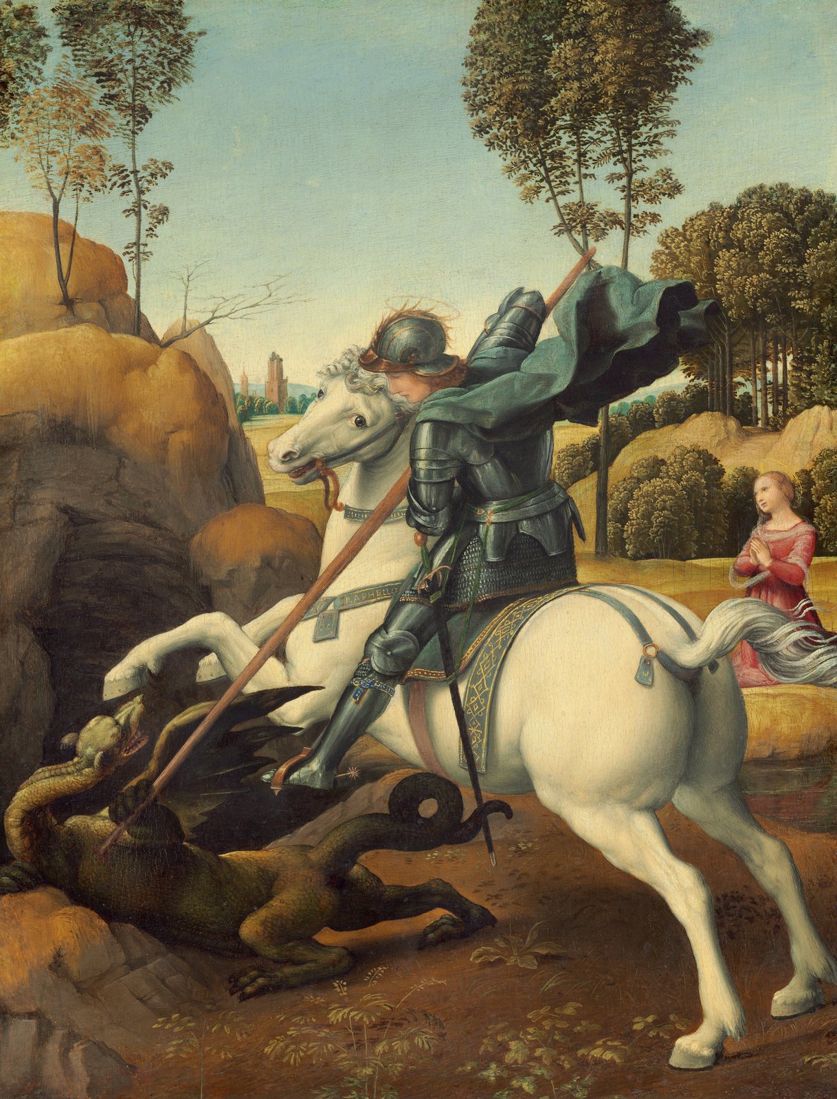 San Giorgio e il drago - Raphael