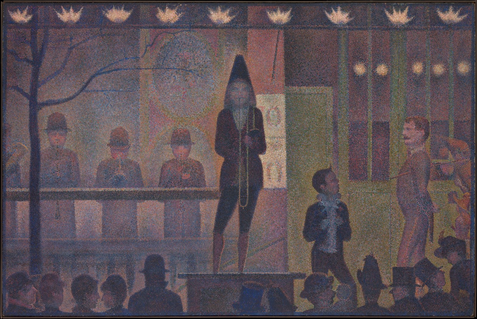 La parata del circo - Georges Seurat