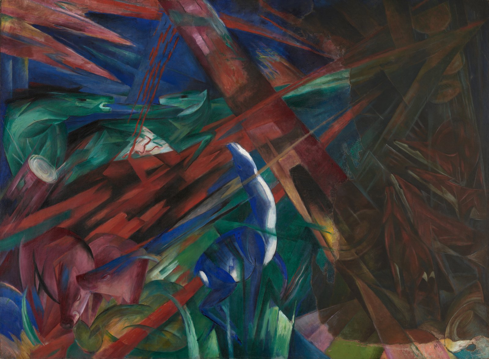 Il destino degli animali - Franz Marc