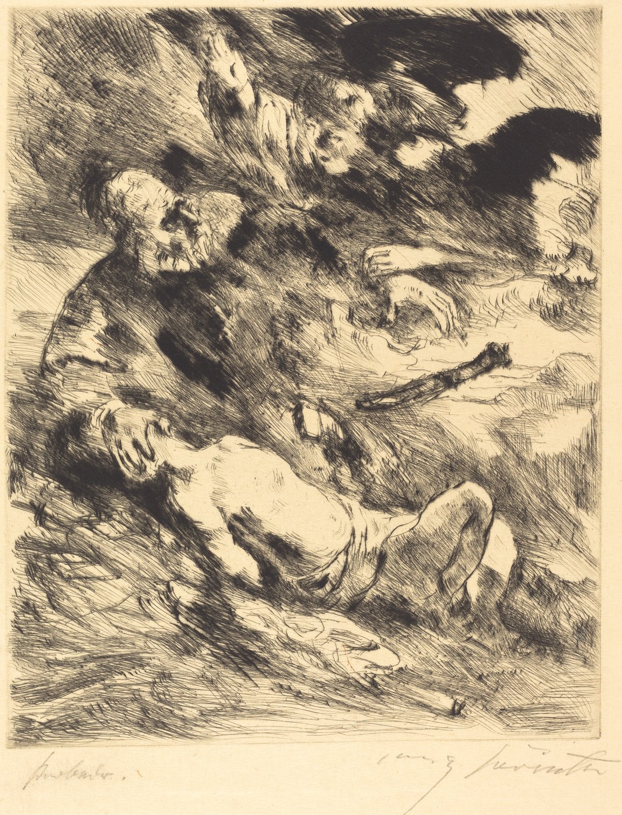 Il sacrificio di Isacco - Rembrandt van Rijn