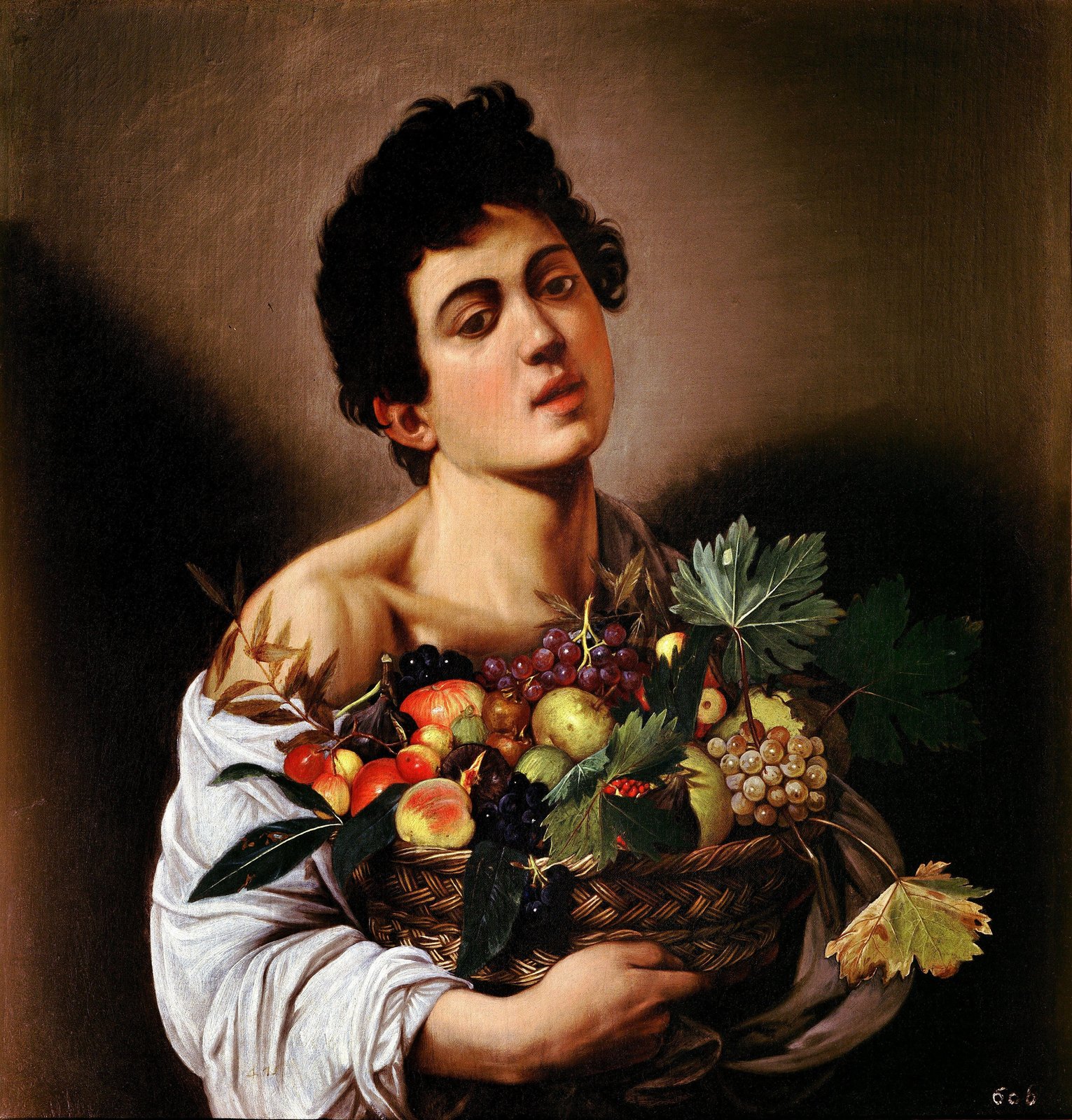 giovane con canestra di frutta - Caravaggio