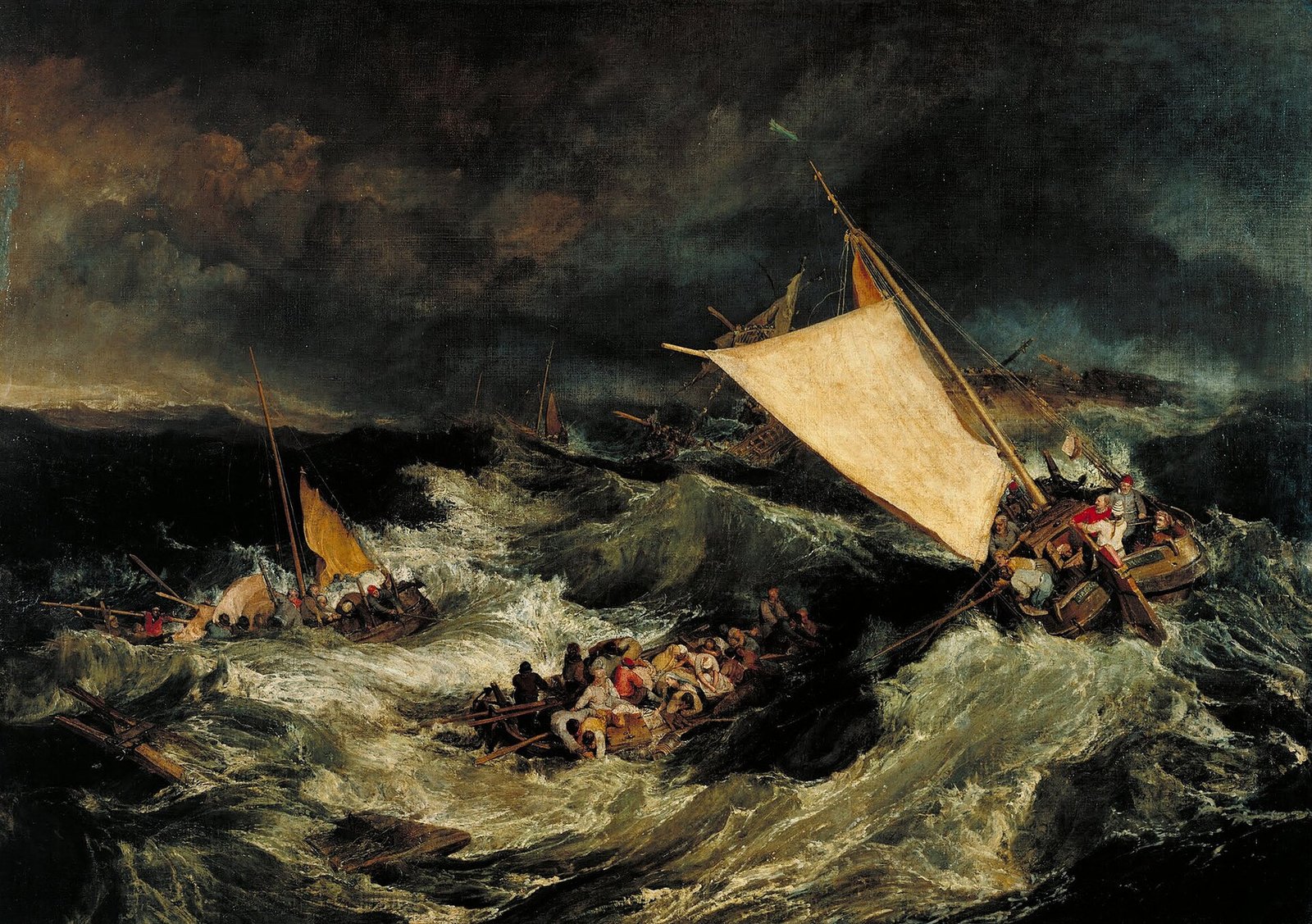 Il naufragio - J. M. W. Turner