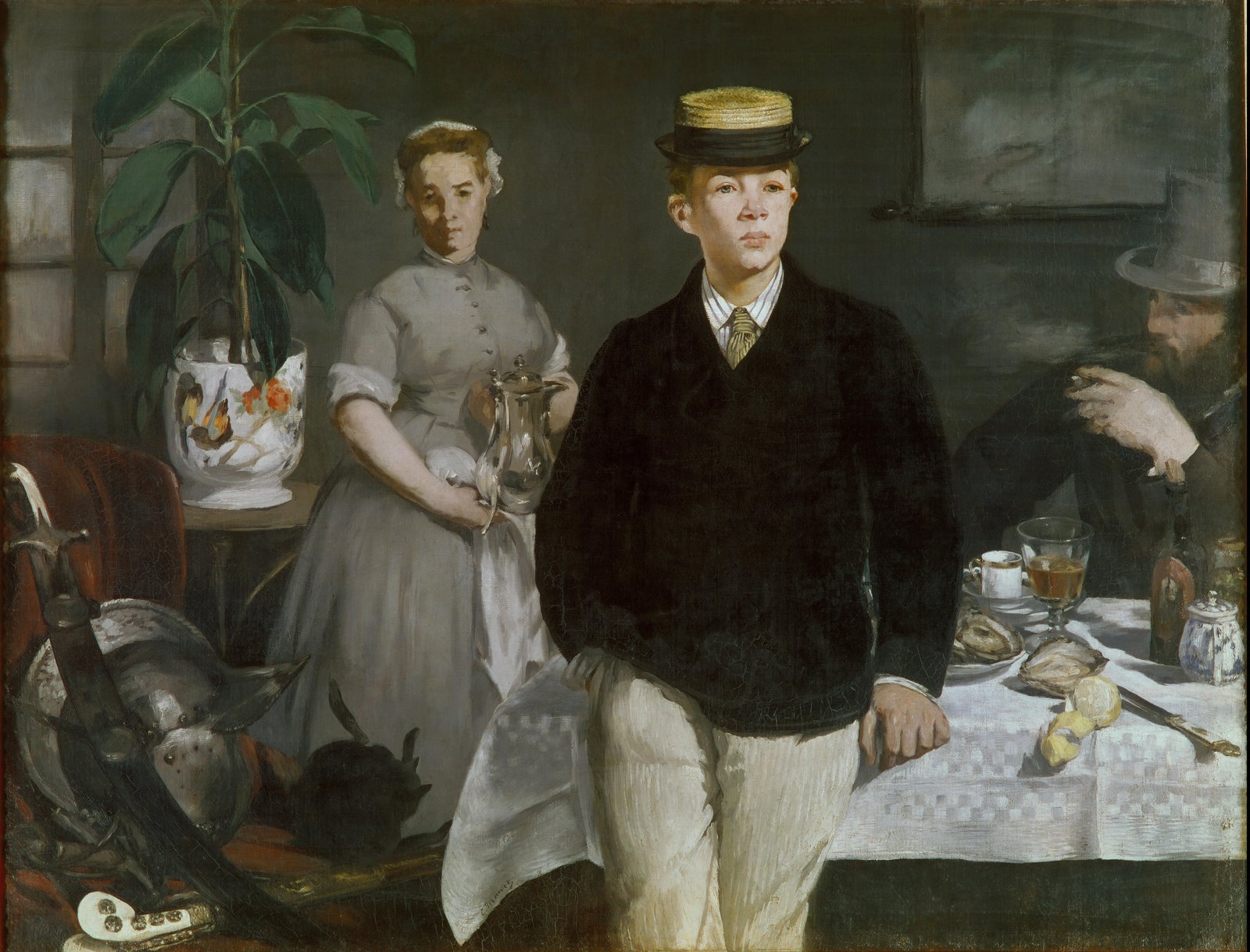 Colazione nell'atelier - Édouard Manet