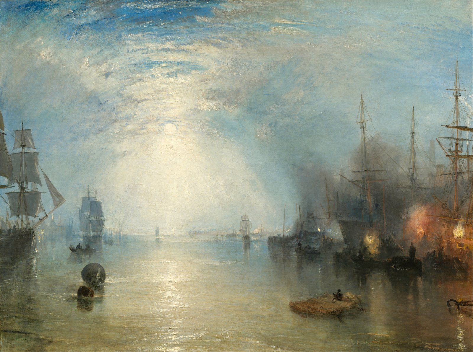 Scaricatori di carbone al chiaro di luna - J. M. W. Turner