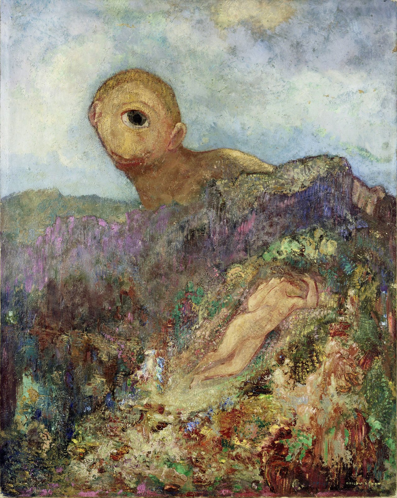 Il ciclope - Odilon Redon
