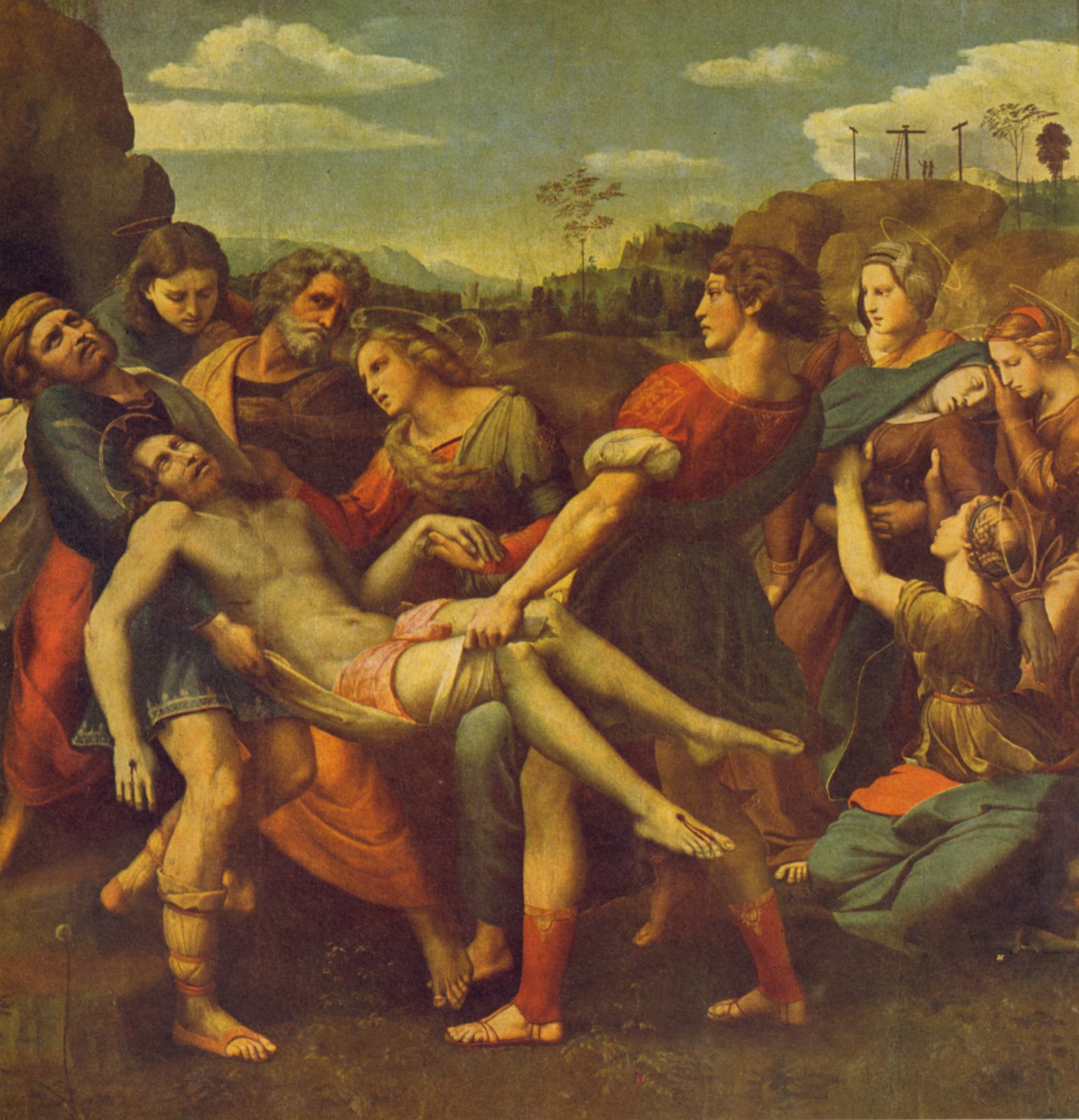 Deposizione Borghese - Raphael