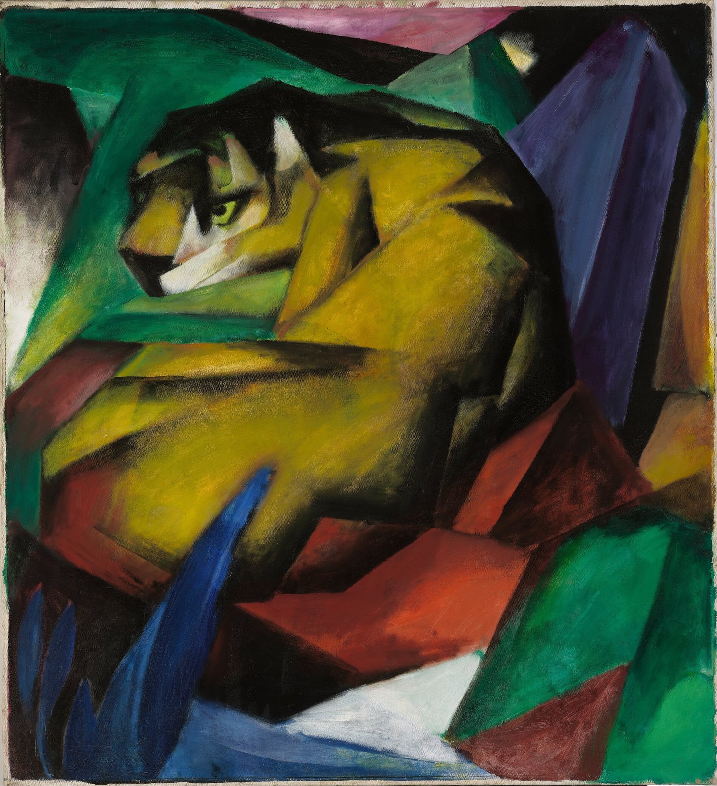 La tigre - Franz Marc
