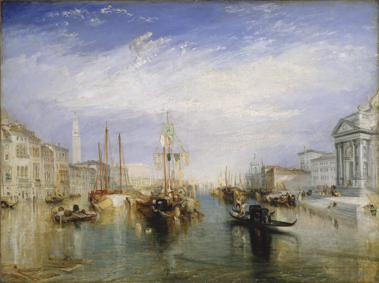 Venezia dal portico della Madonna della Salute - J. M. W. Turner