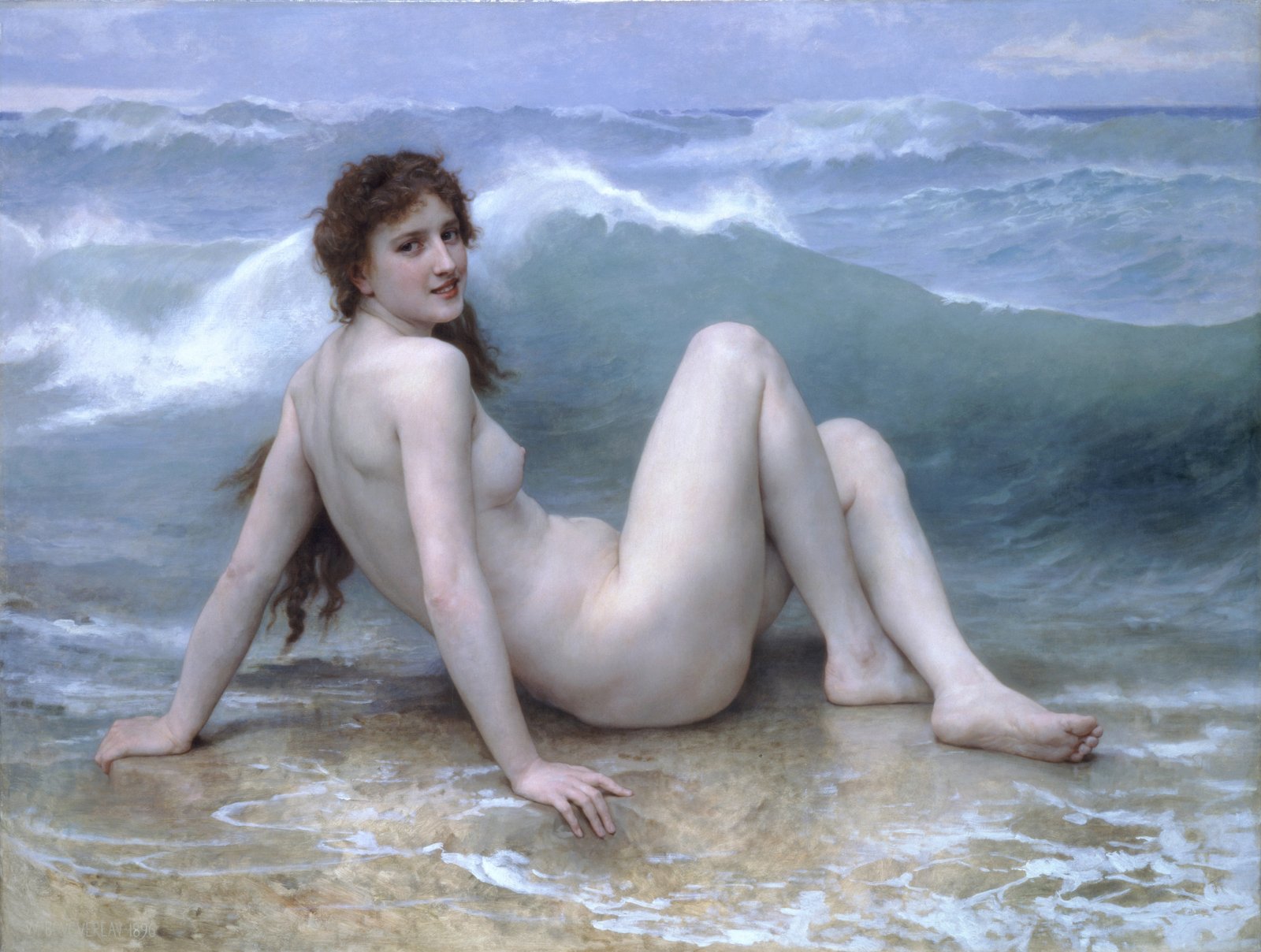 L'onda - William-Adolphe Bouguereau