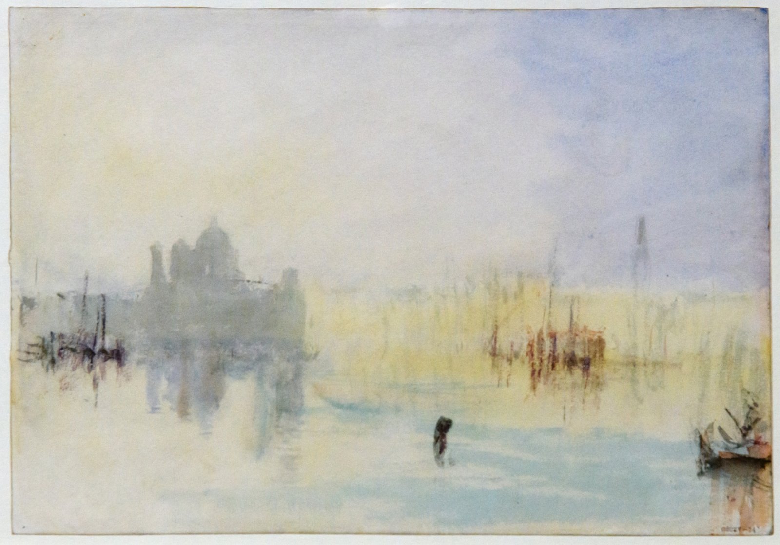 La Dogana e Santa Maria della Salute, Venezia - J. M. W. Turner