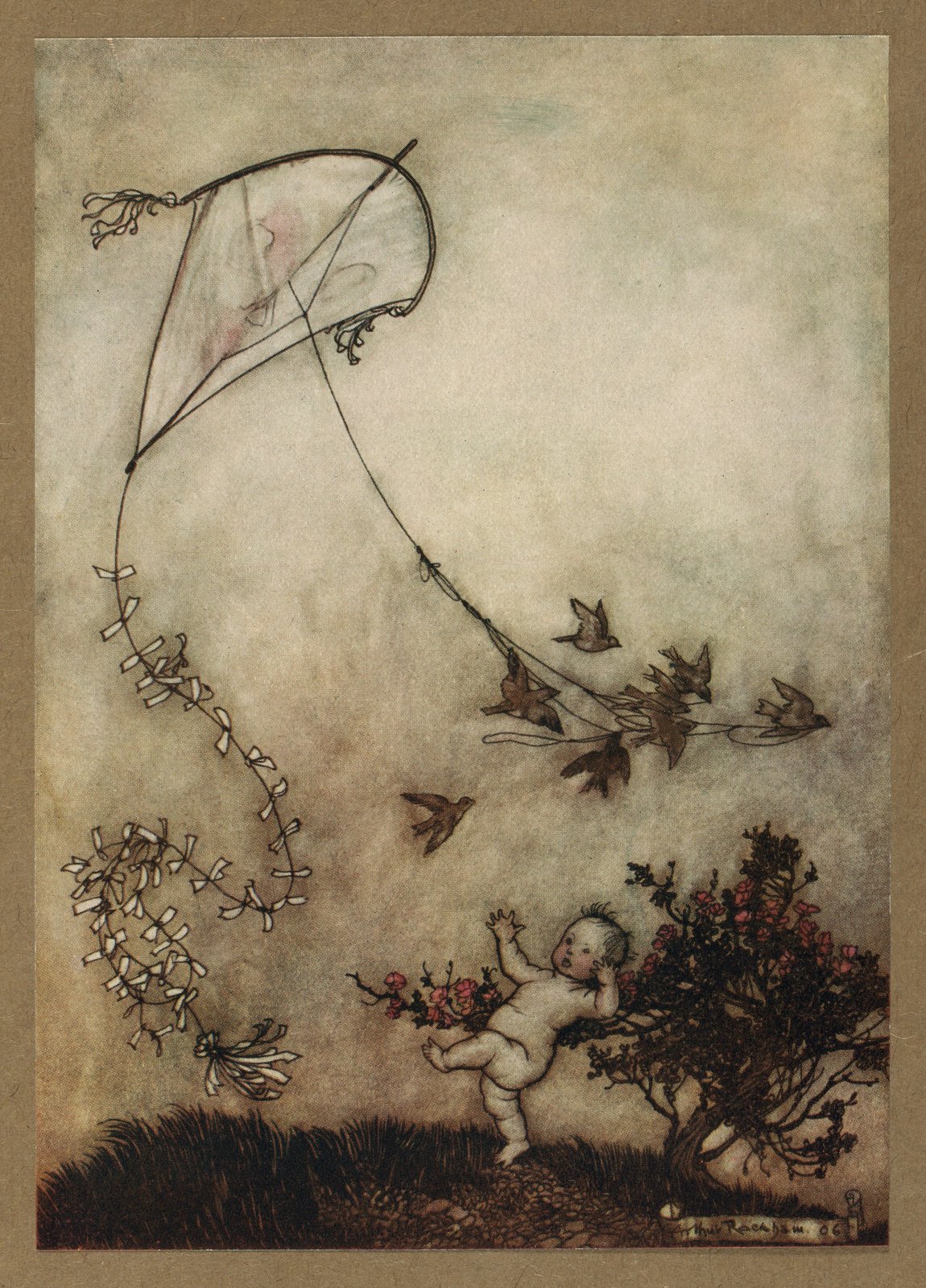 Peter Pan nei giardini di Kensington - Arthur Rackham