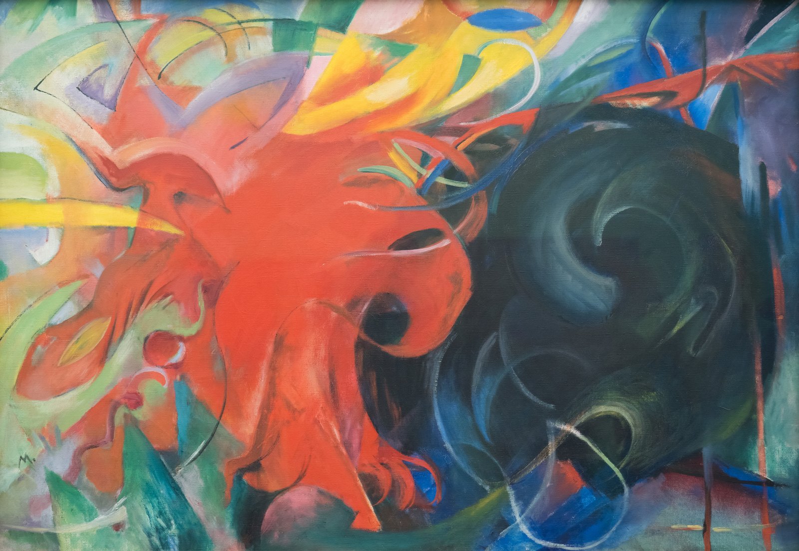 Forme in lotta - Franz Marc