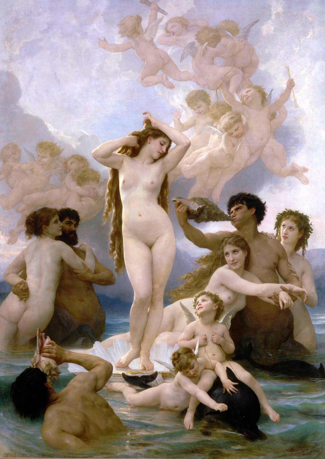 Nascita di Venere - William-Adolphe Bouguereau
