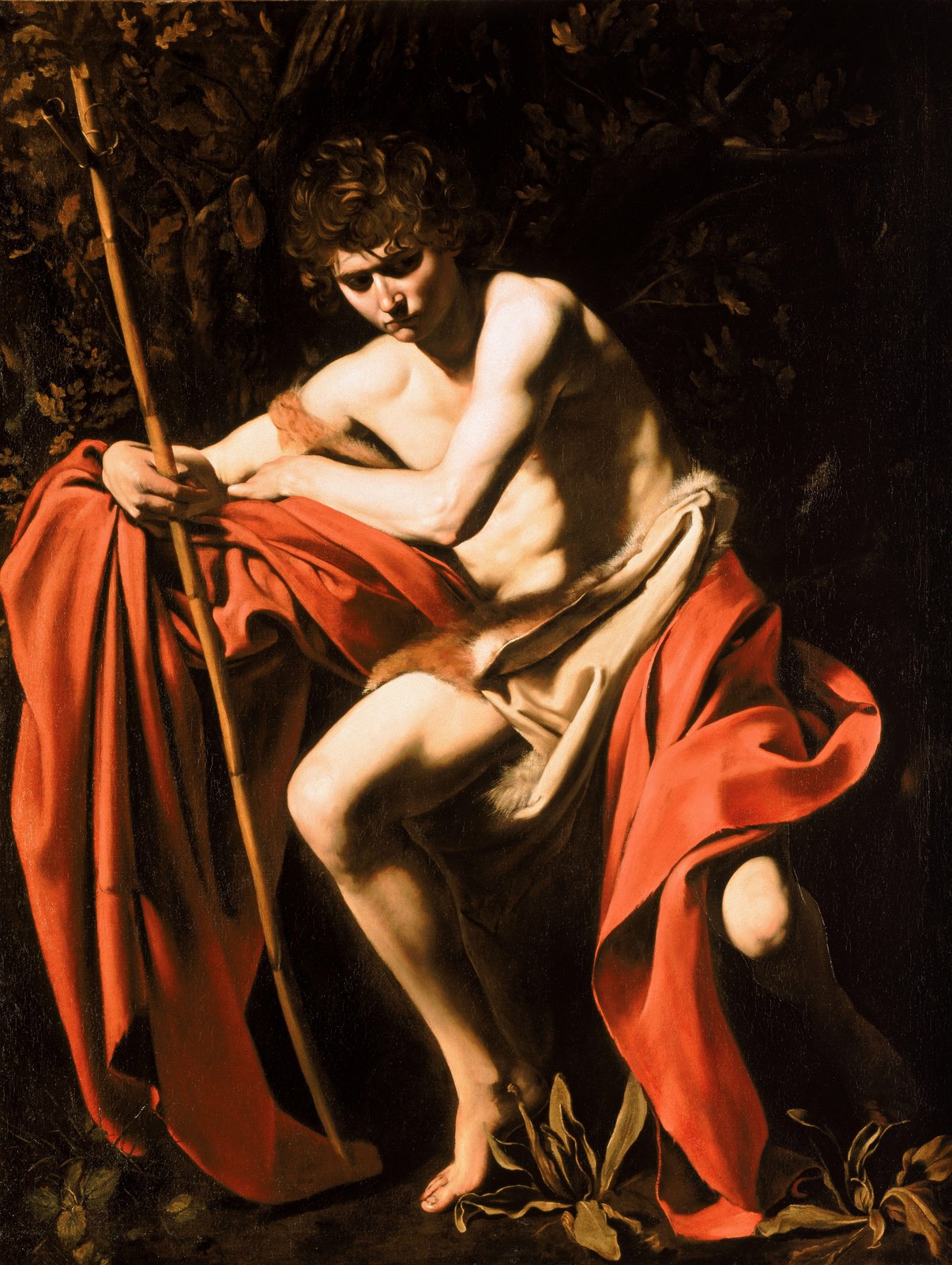 San Giovanni Battista nel deserto - Caravaggio