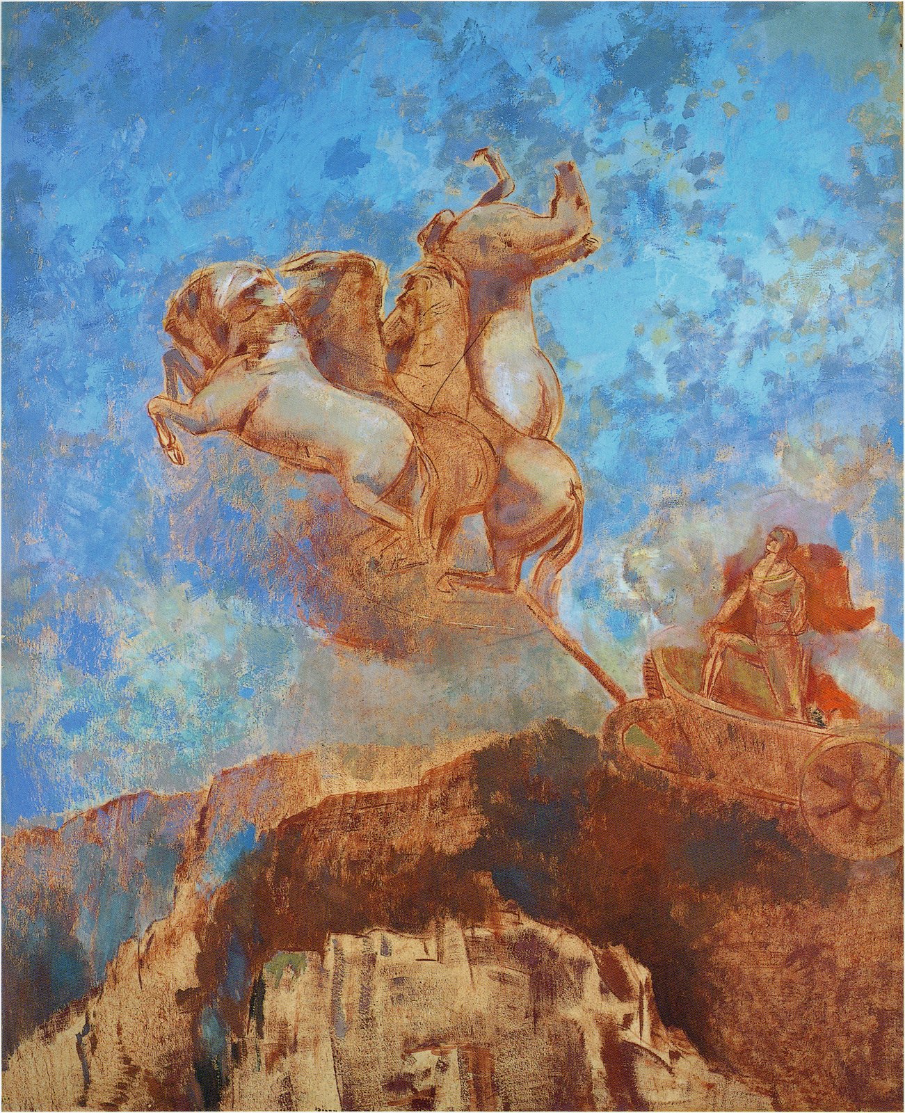 Il carro di Apollo - Odilon Redon