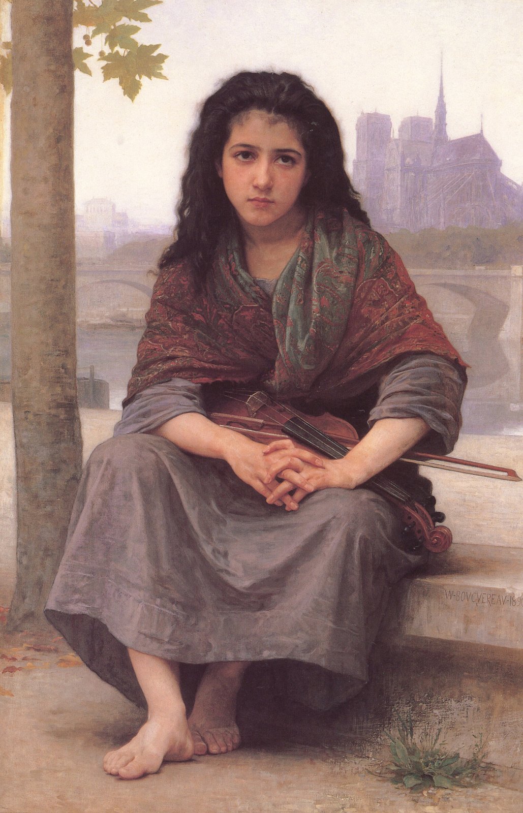 La Bohémienne - William-Adolphe Bouguereau