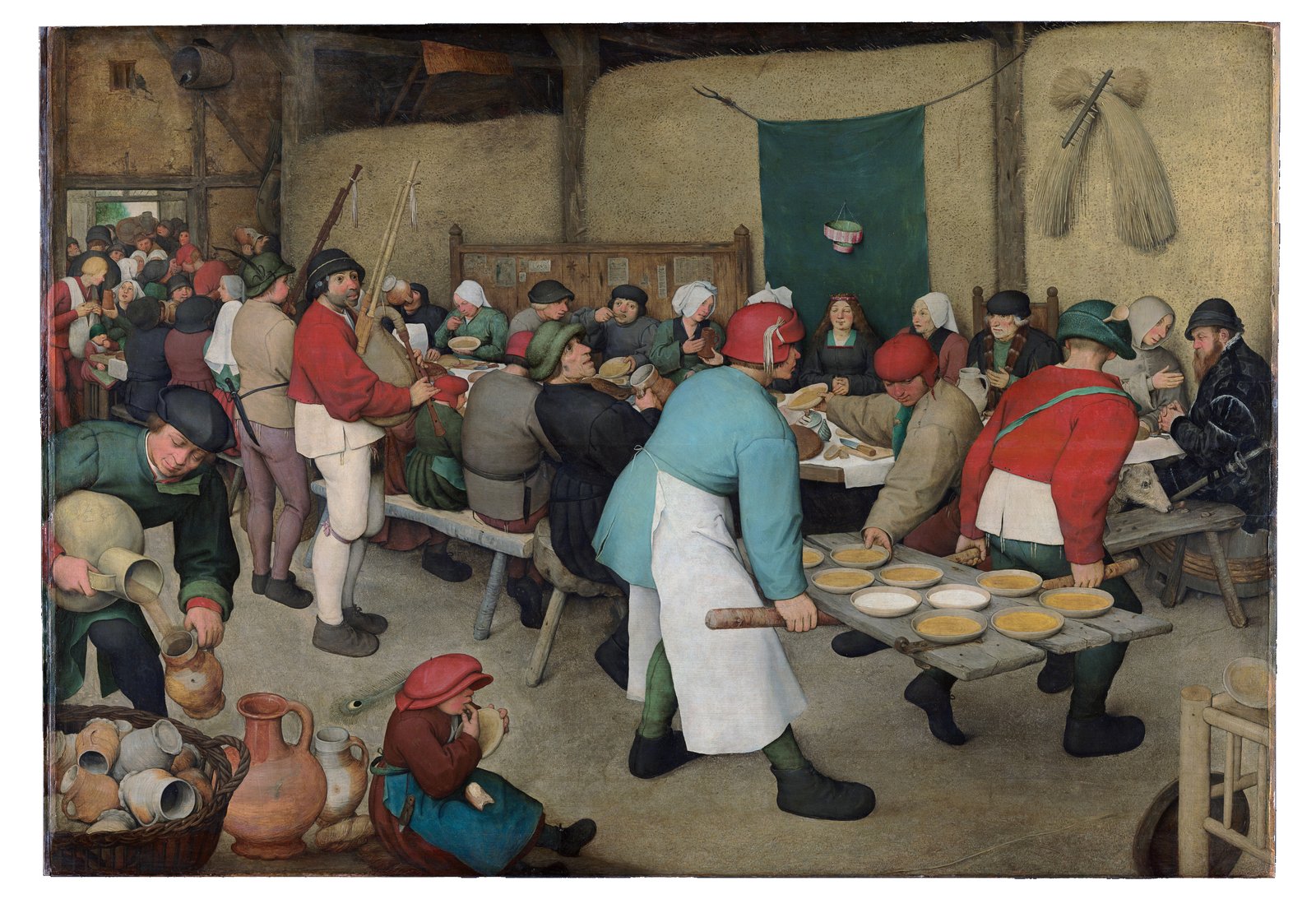 Banchetto nuziale - Pieter Bruegel the Elder