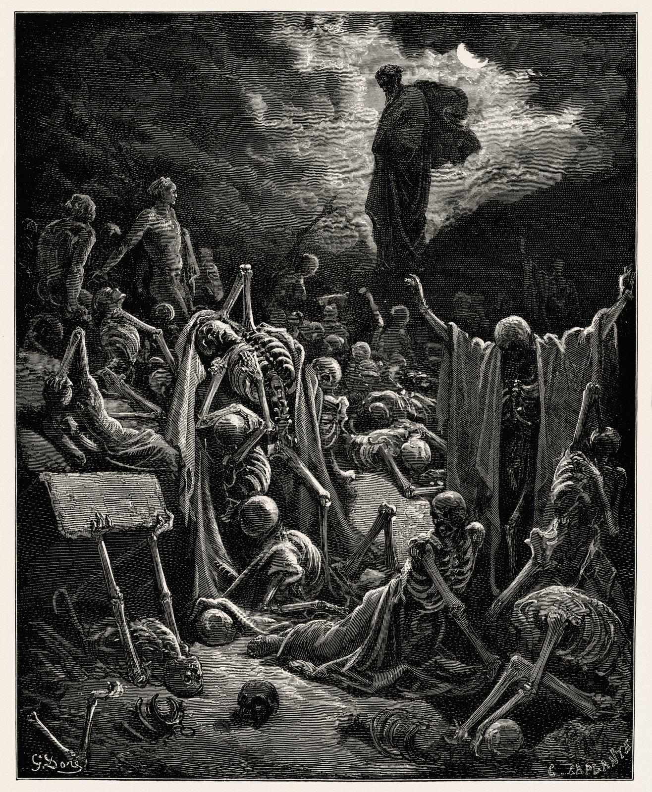 La visione della morte - Gustave Doré