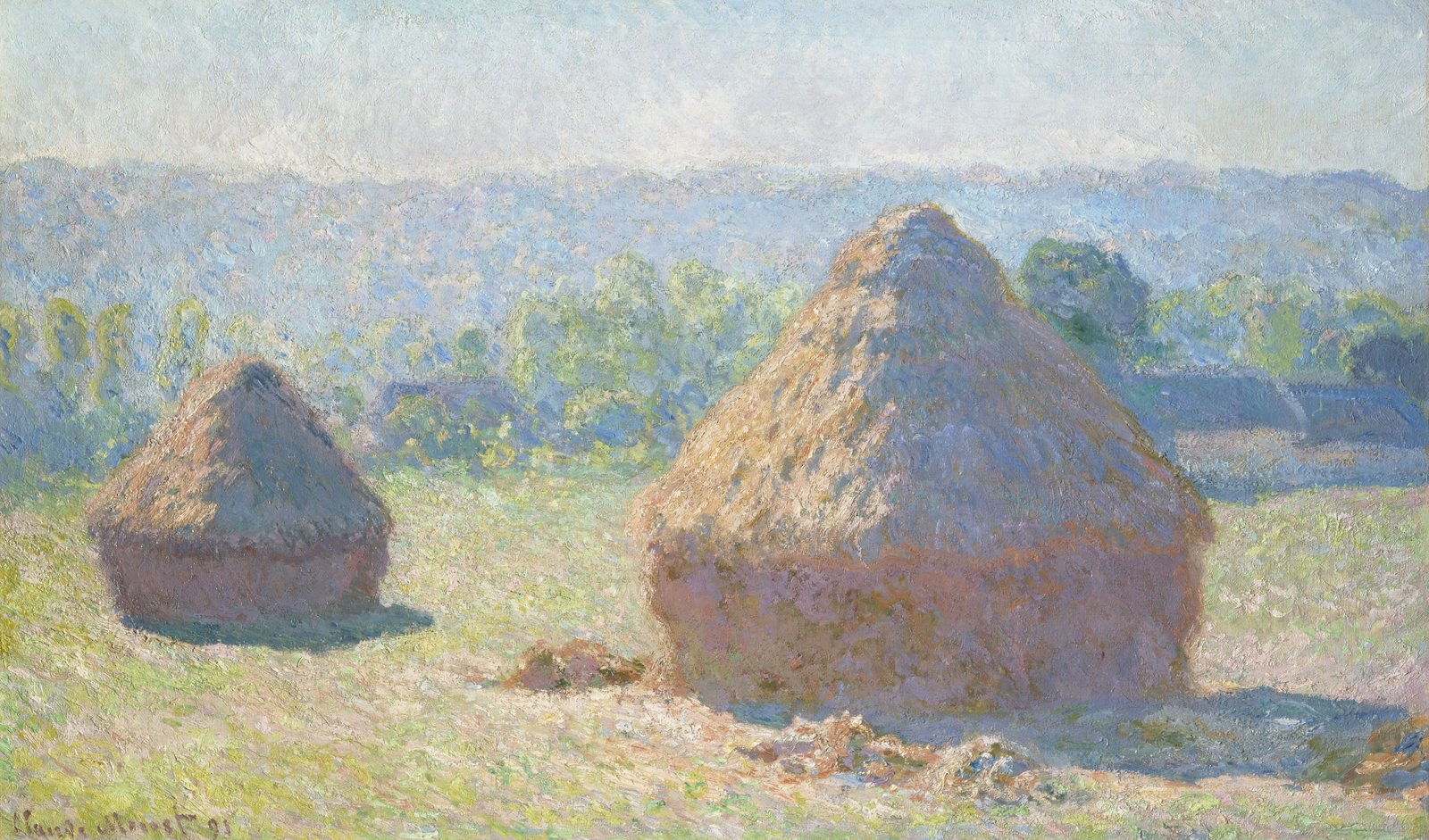 Covoni, fine dell'estate - Claude Monet
