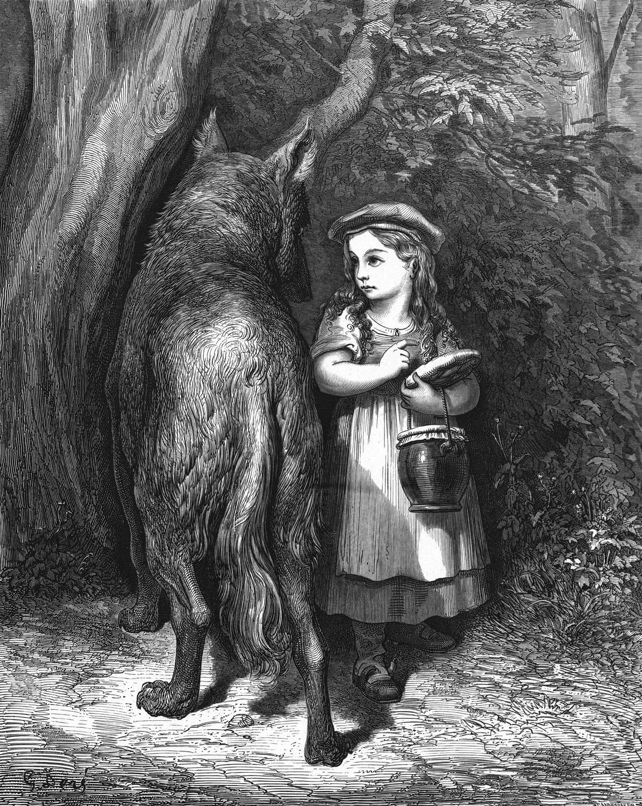 Cappuccetto Rosso - Gustave Doré