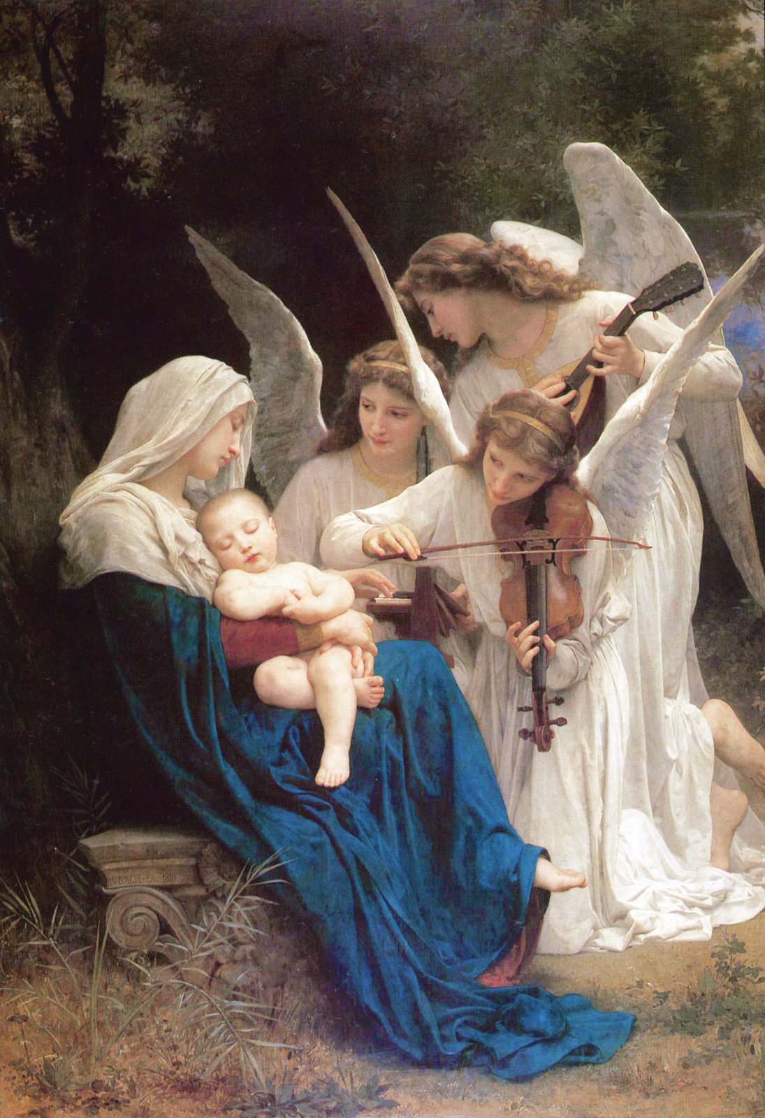 Il canto degli angeli - William-Adolphe Bouguereau