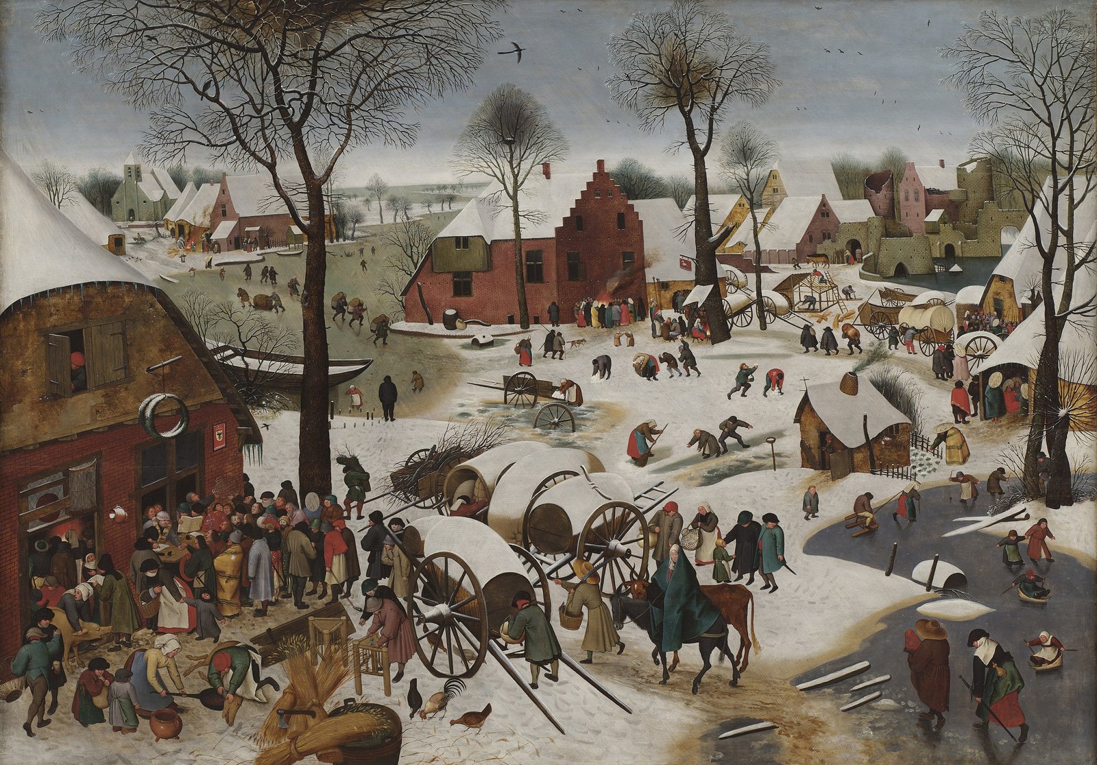 Censimento di Betlemme - Pieter Bruegel the Elder