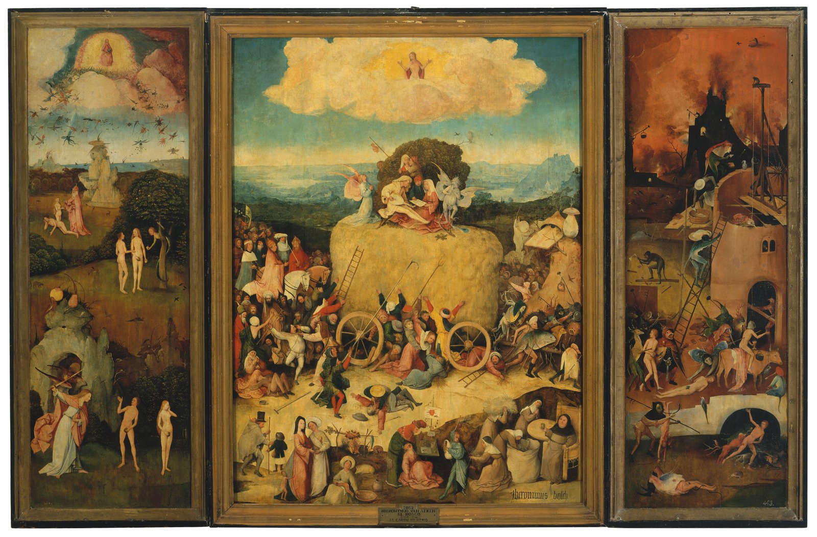 Trittico del Carro di fieno - Hieronymus Bosch