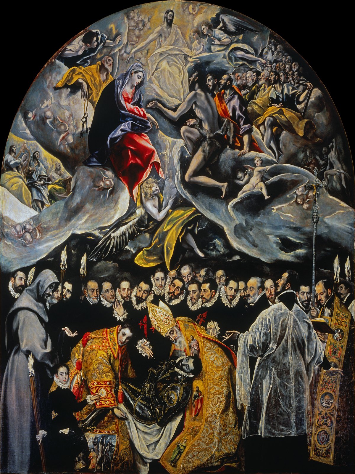 La sepoltura del conte di Orgaz - El Greco