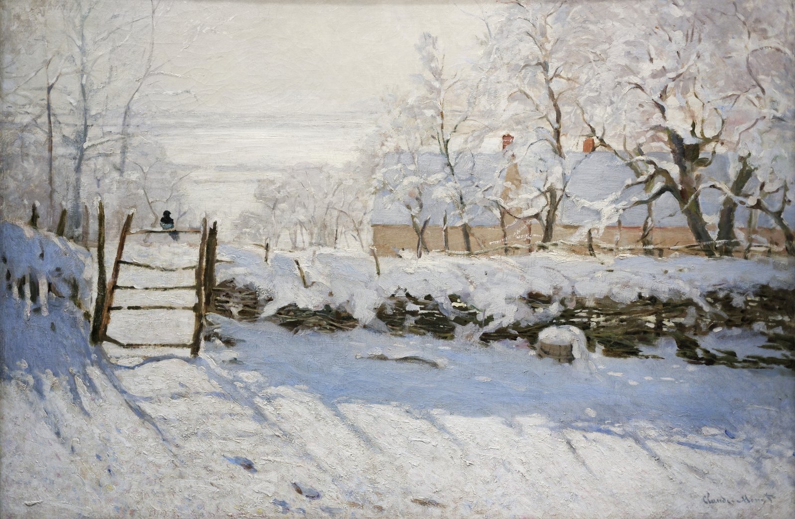 La gazza - Claude Monet