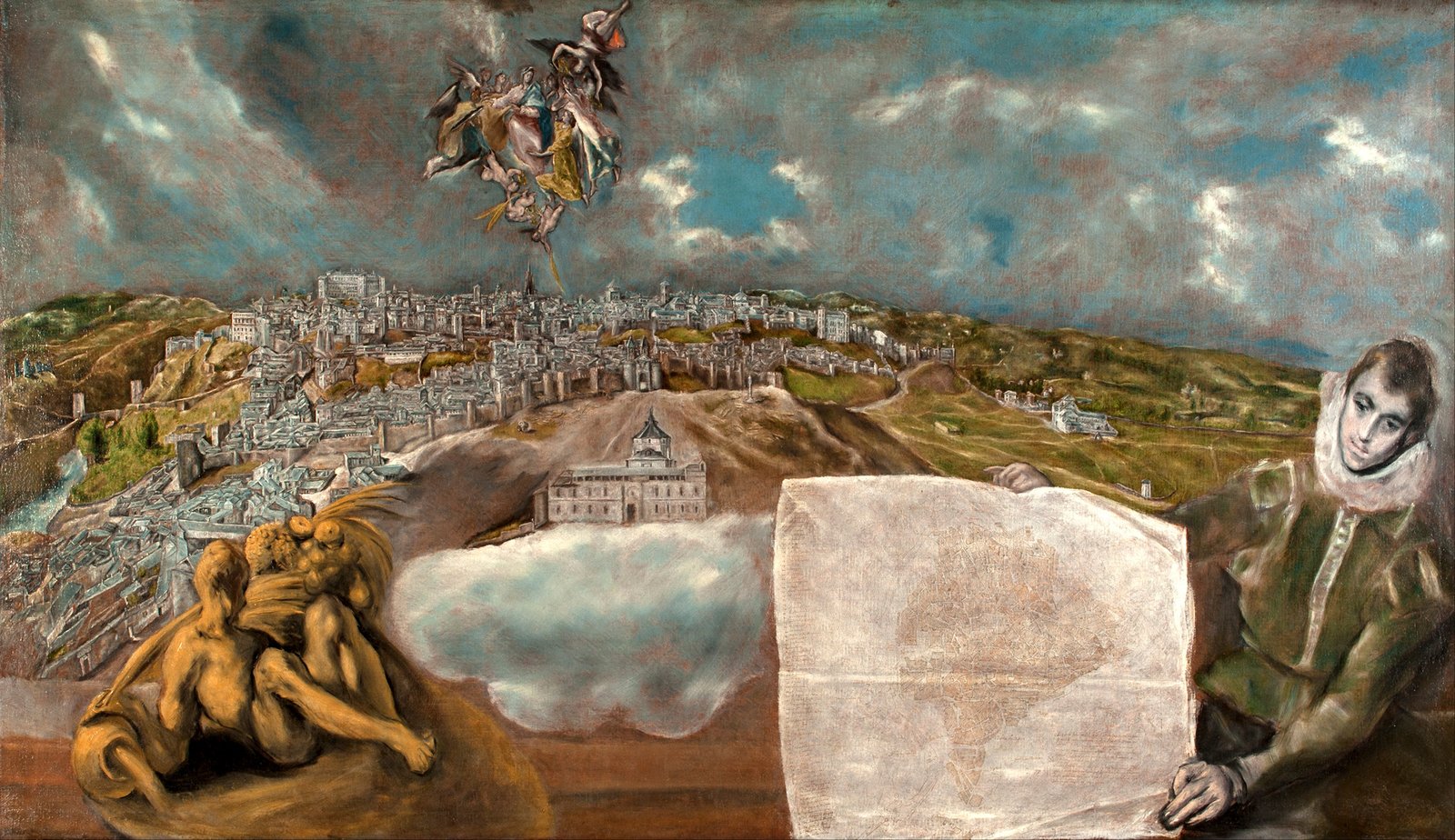 Panorama di Toledo - El Greco