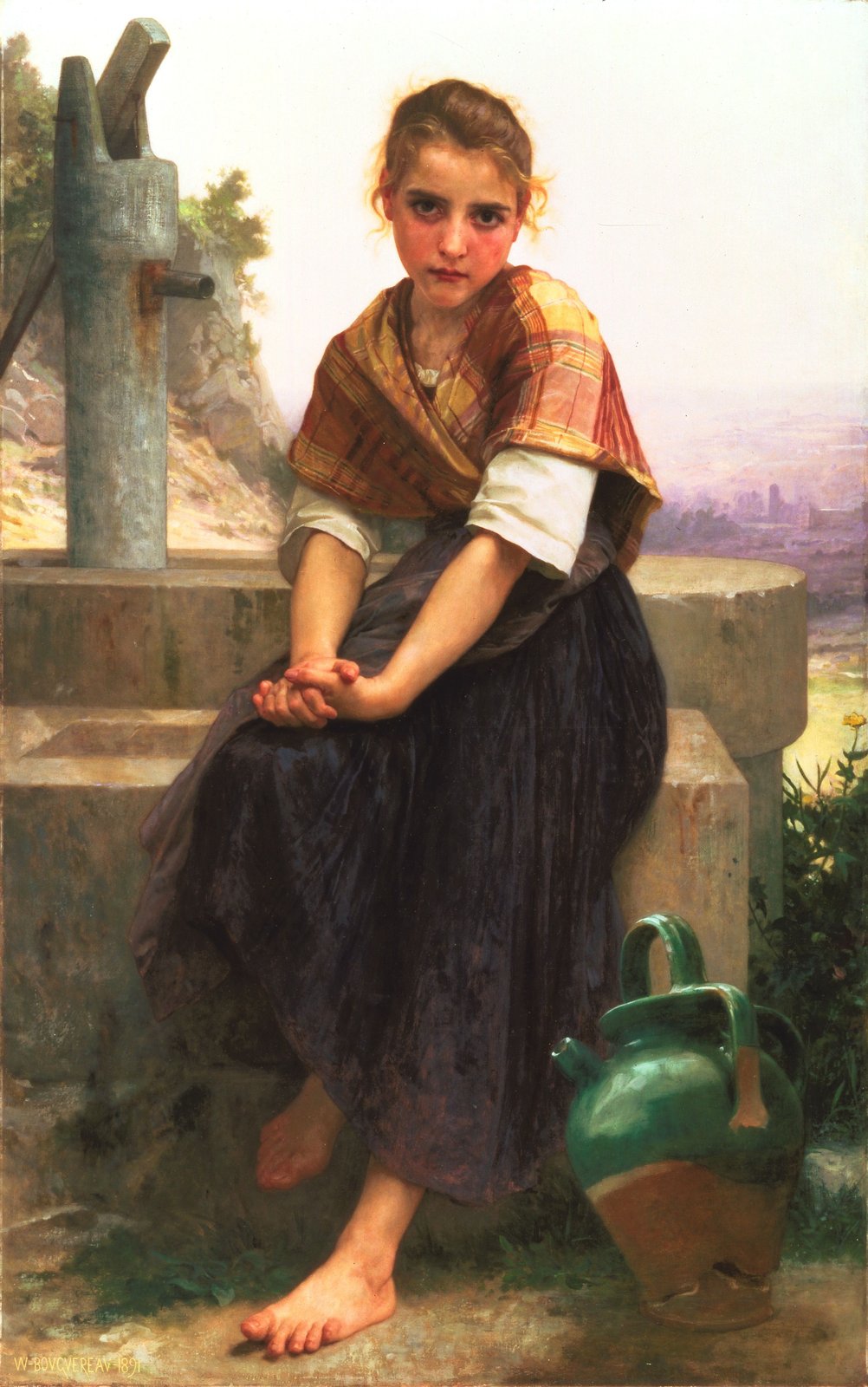 La brocca rotta - William-Adolphe Bouguereau
