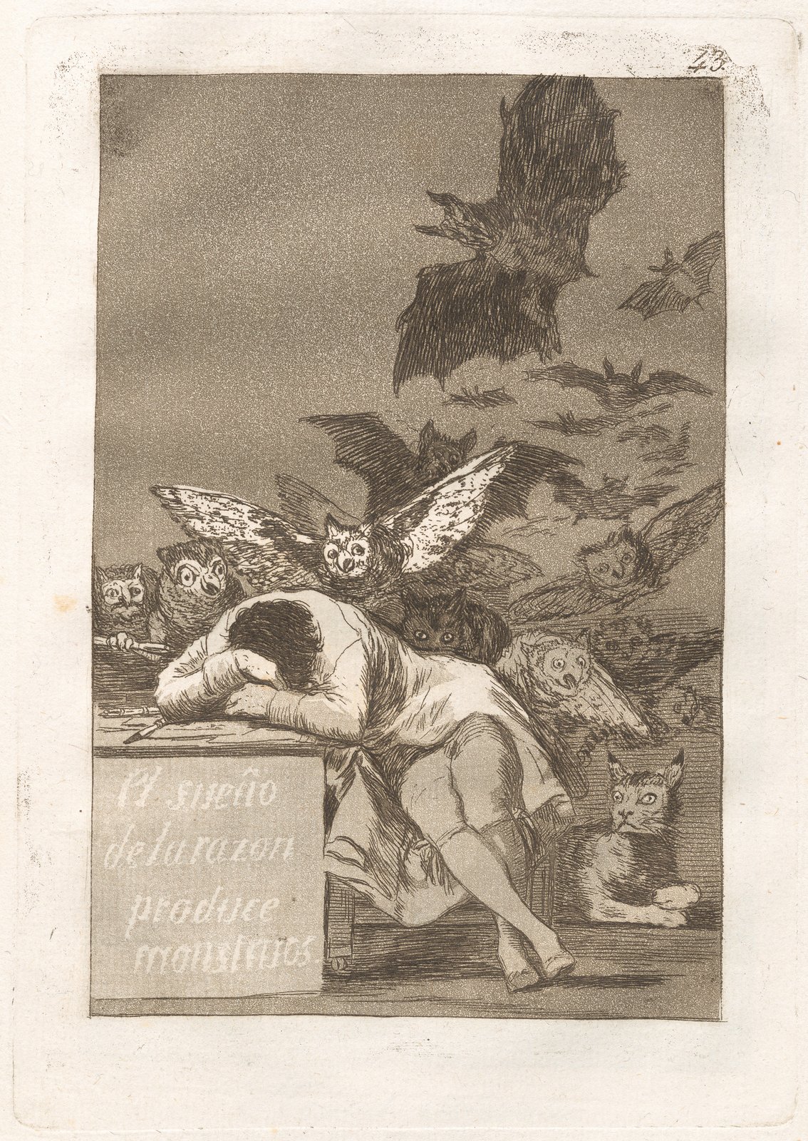 Il sonno della ragione genera mostri - Francisco Goya