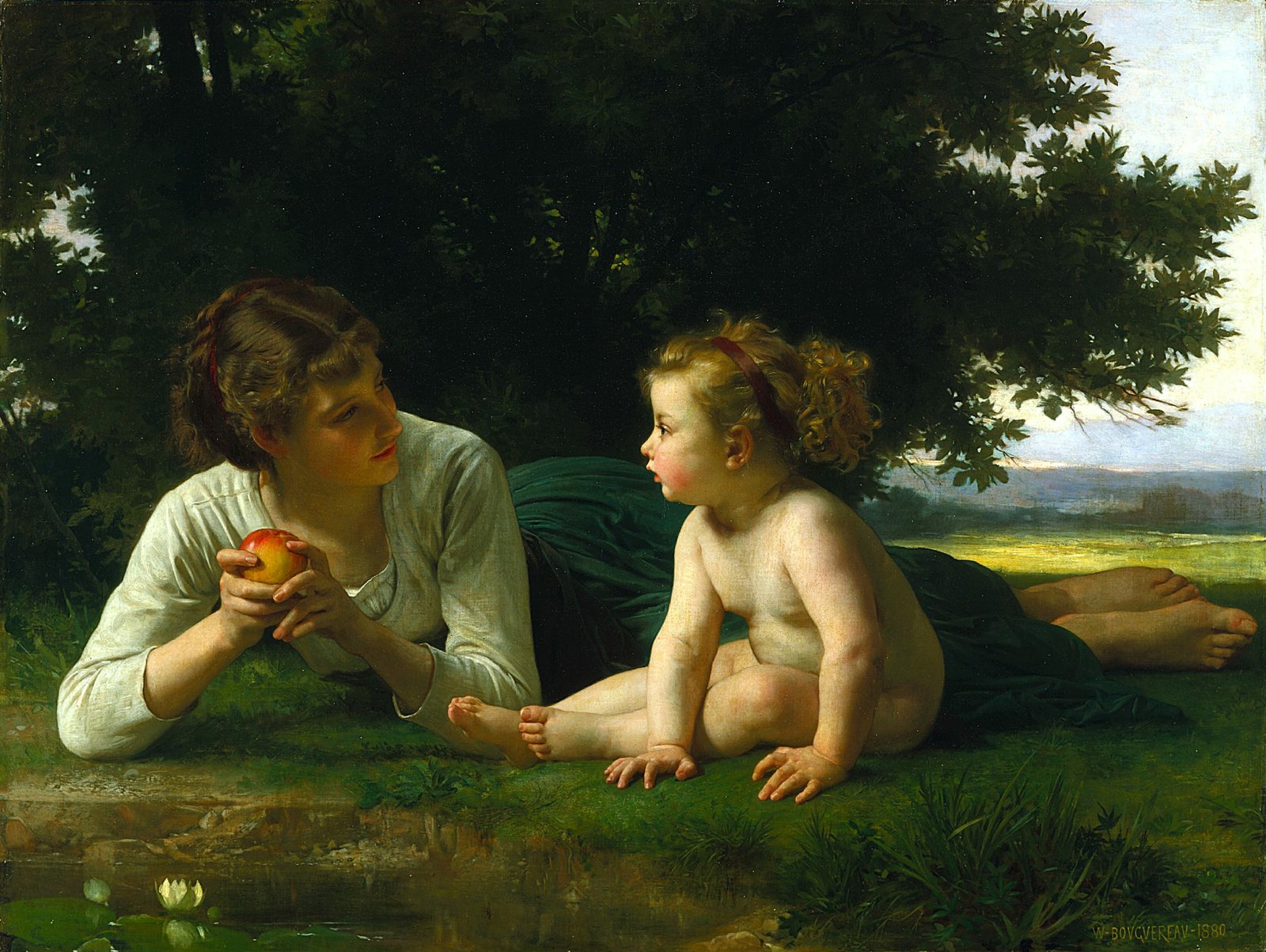 La tentazione - William-Adolphe Bouguereau