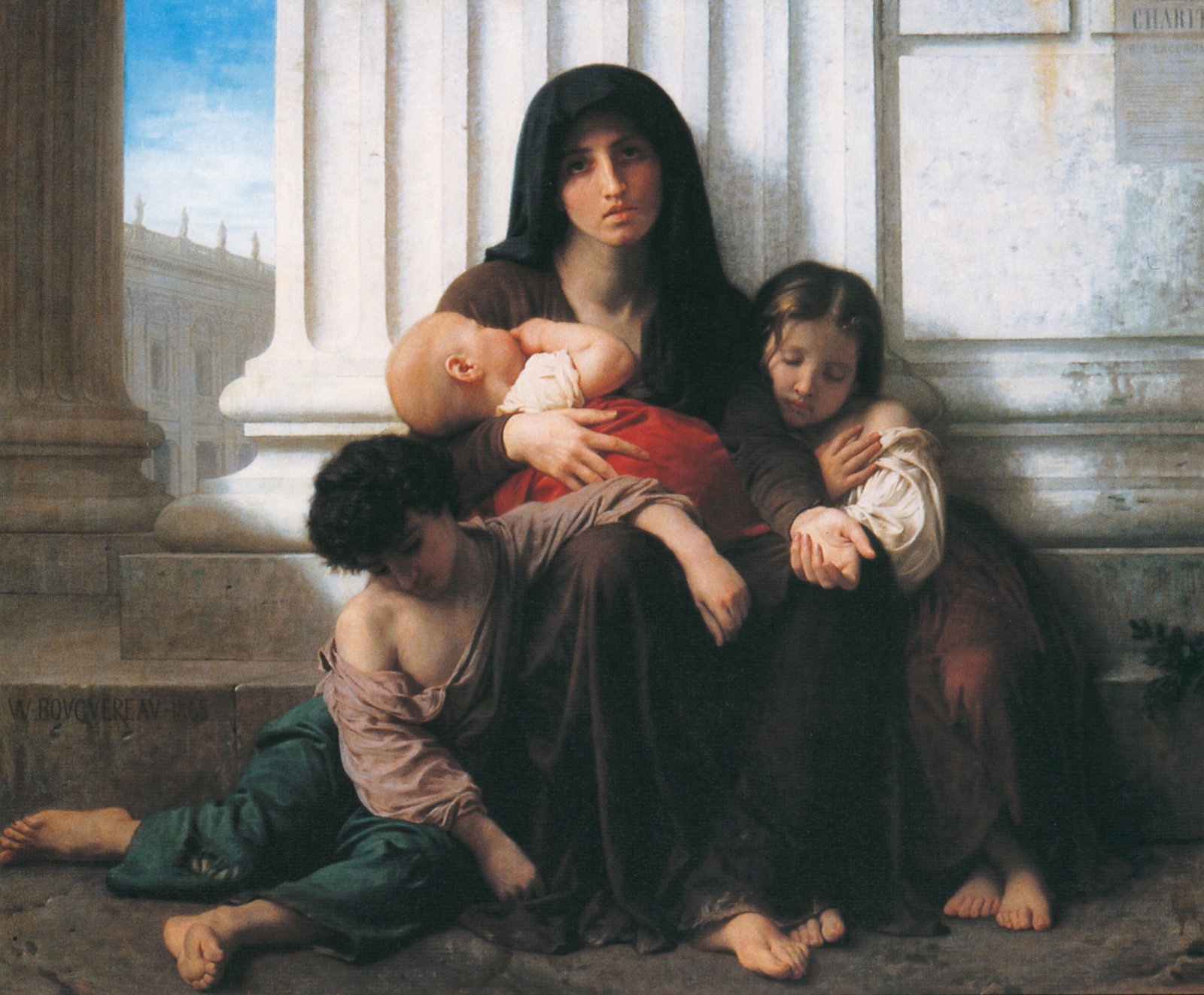 Carità - William-Adolphe Bouguereau