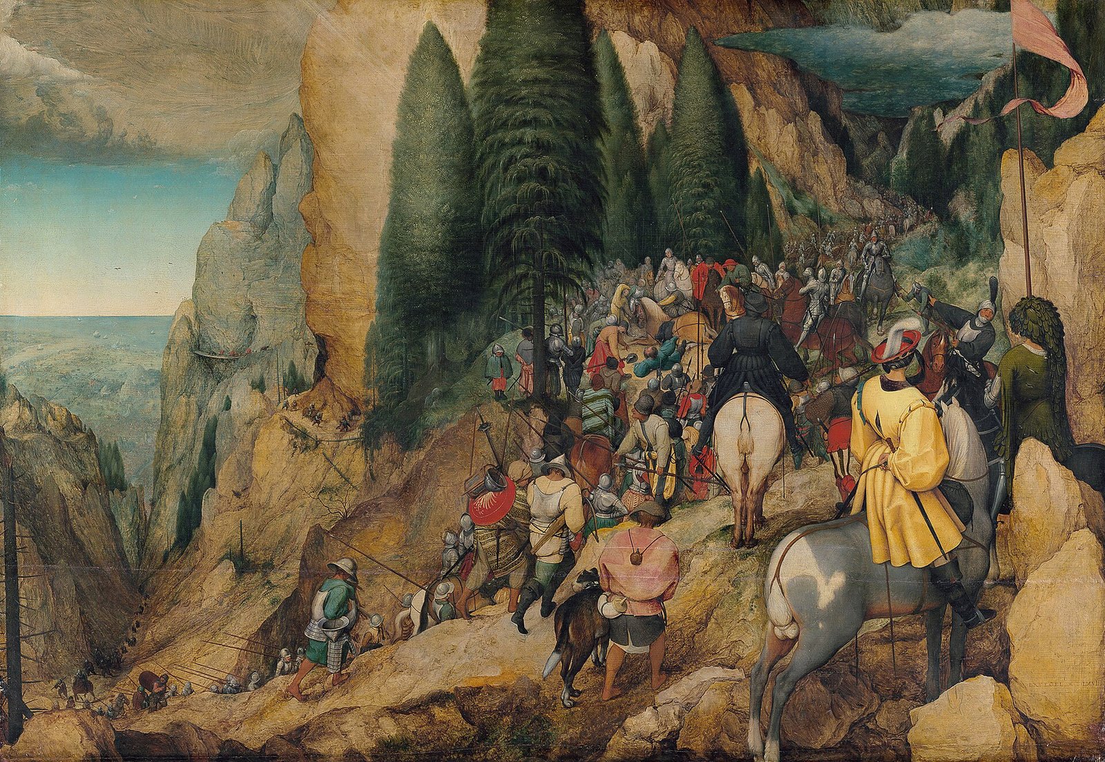 Conversione di san Paolo - Pieter Bruegel the Elder