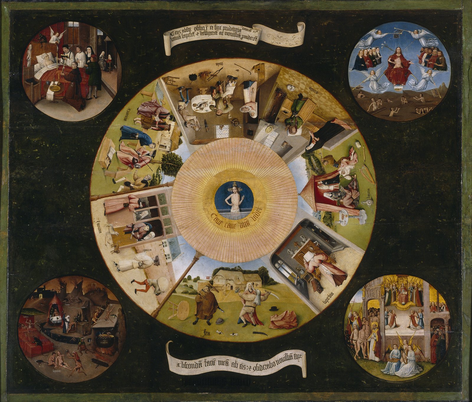 Sette peccati capitali - Hieronymus Bosch