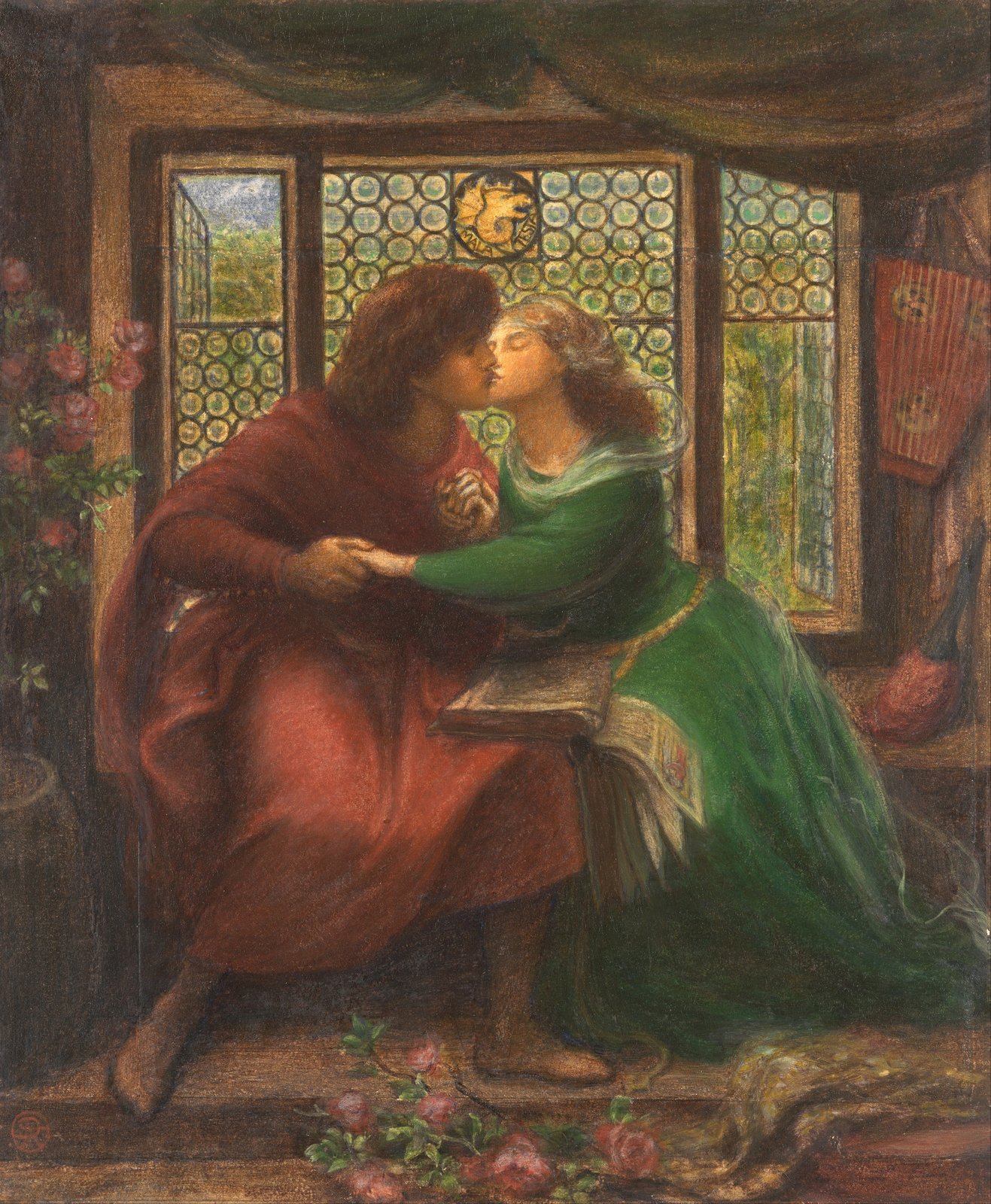 Paolo e Francesca da Rimini - Dante Gabriel Rossetti
