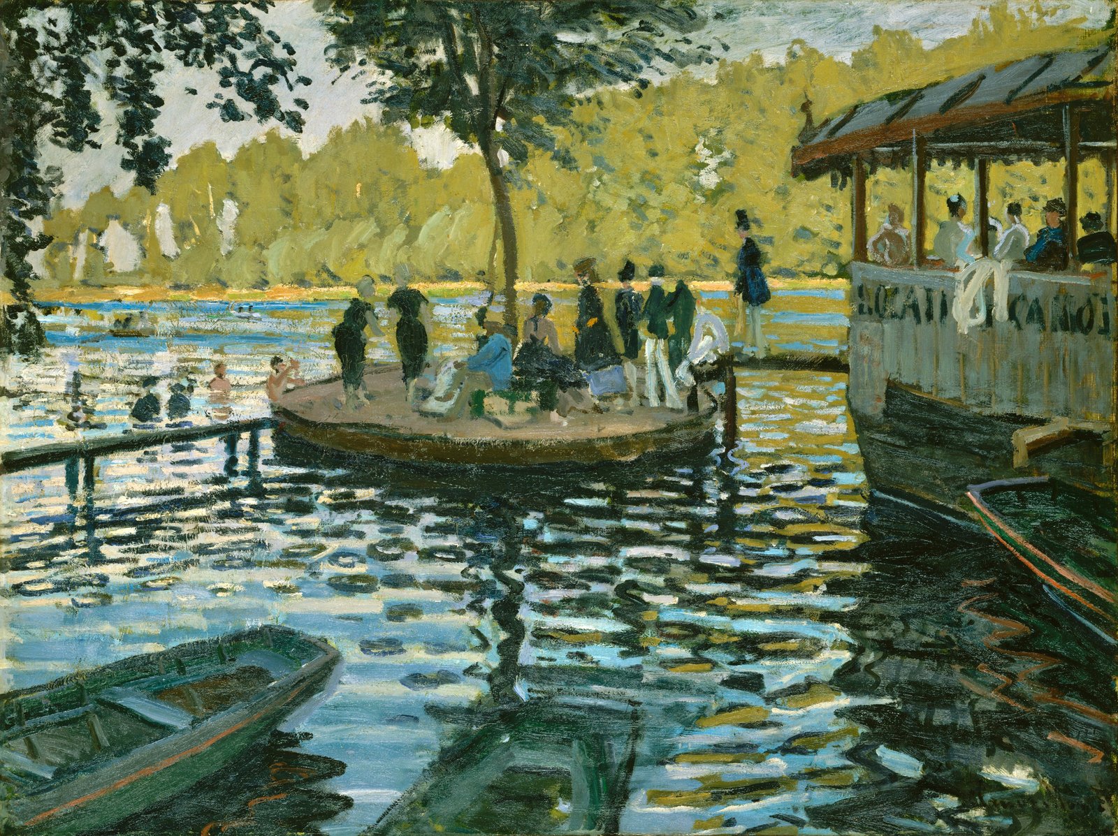La Grenouillère - Claude Monet