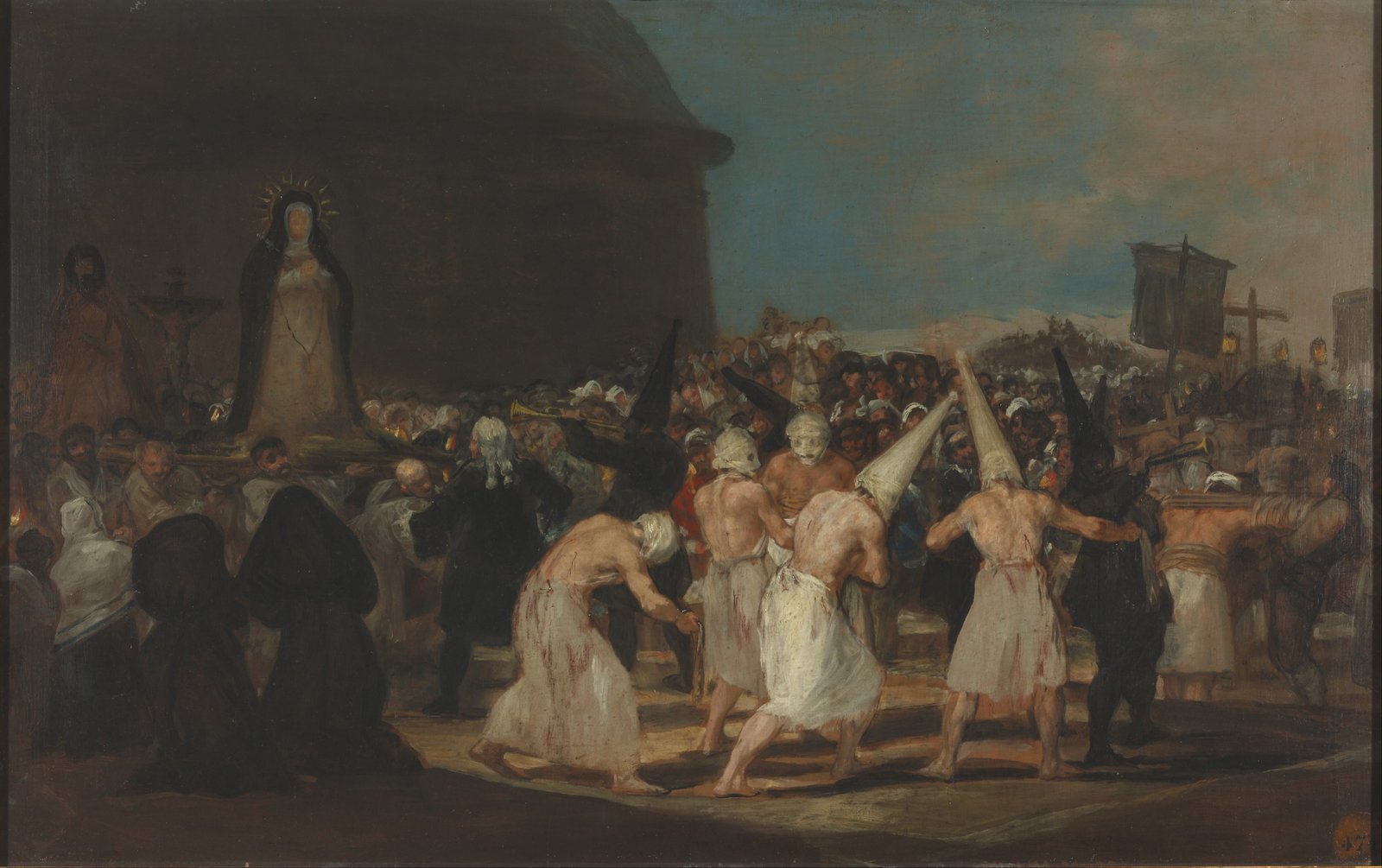 Processione di flagellanti - Francisco Goya