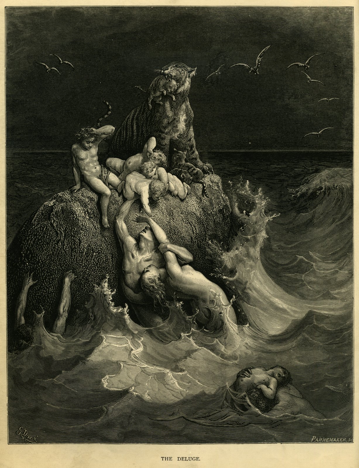 Il diluvio - Gustave Doré