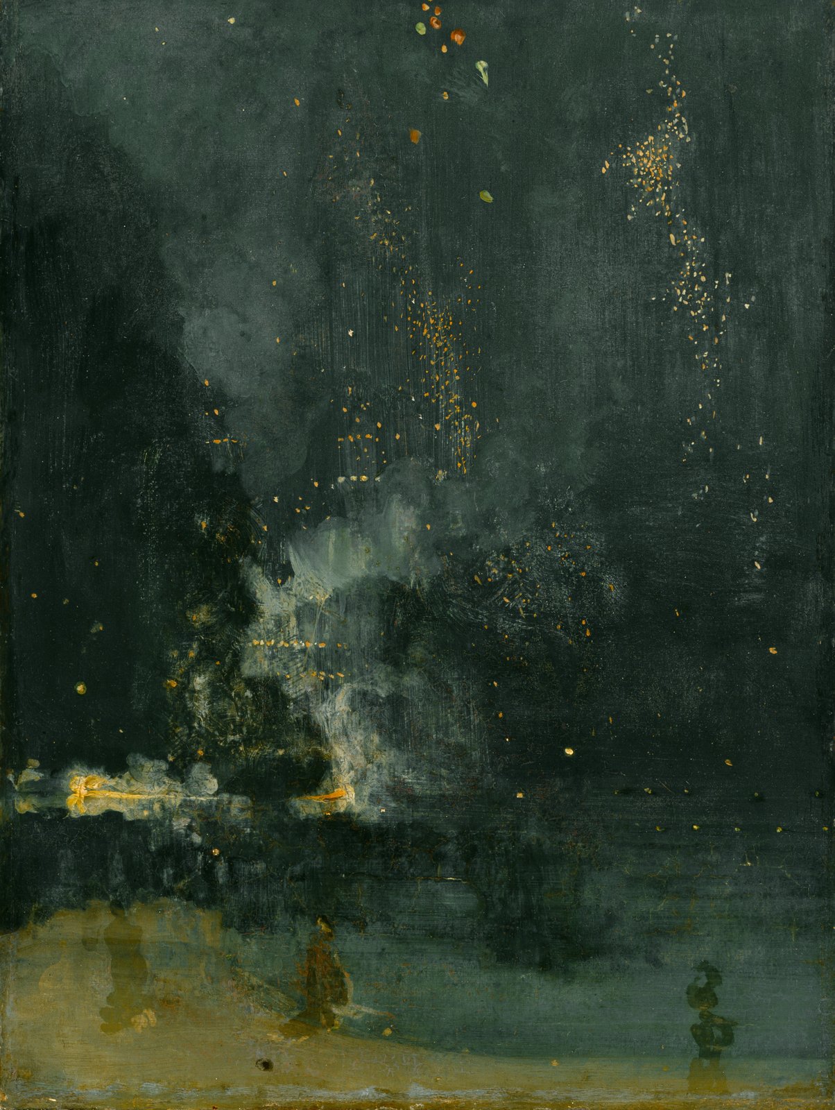 Notturno in nero e oro - Il razzo cadente - James McNeill Whistler