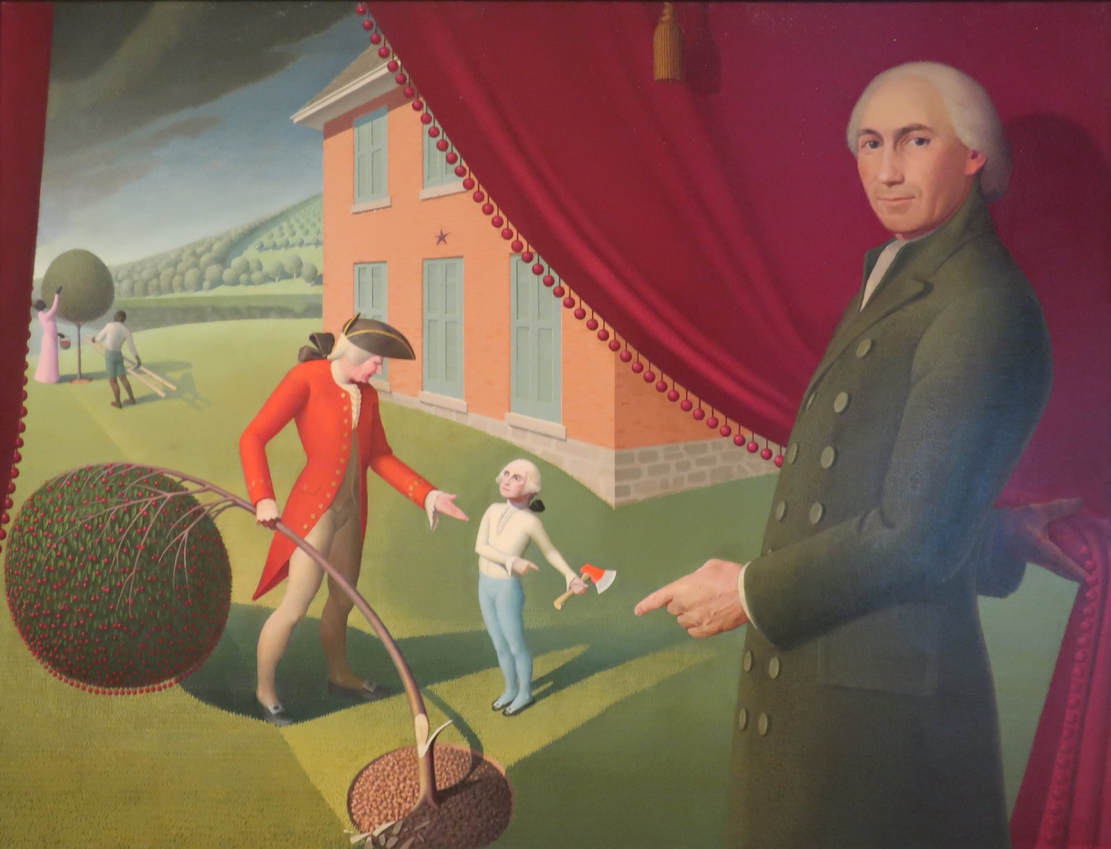 La favola del reverendo Weems - Grant Wood