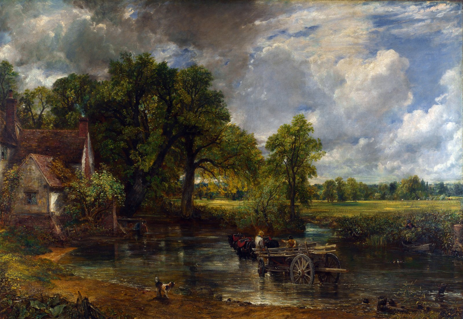 Il carro da fieno - John Constable