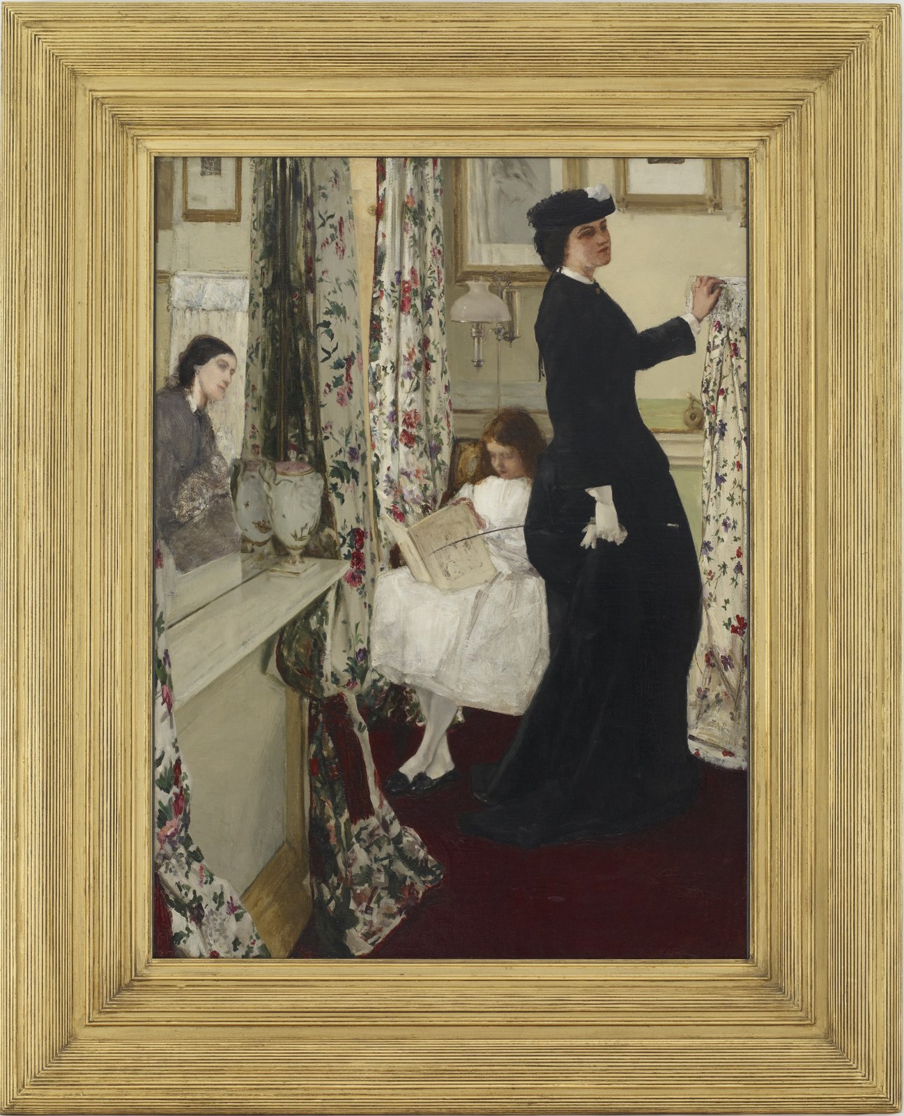 Armonia in verde e rosa: la sala della musica - James McNeill Whistler