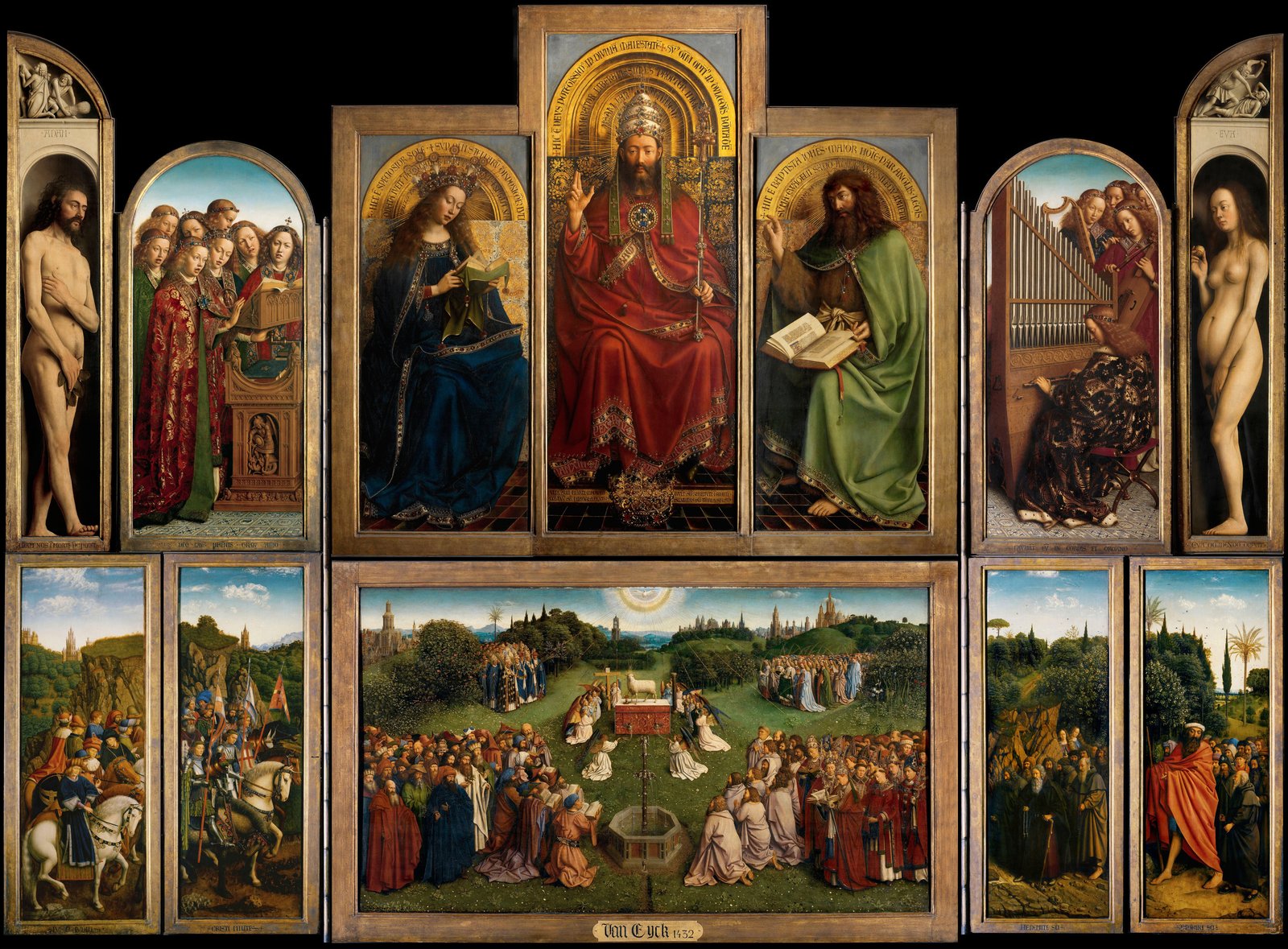 Polittico dell'Agnello Mistico - Jan van Eyck